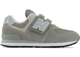 Scarpe - passeggio - bambini - chiusura a strappo - 574 Core - grigio/bianco