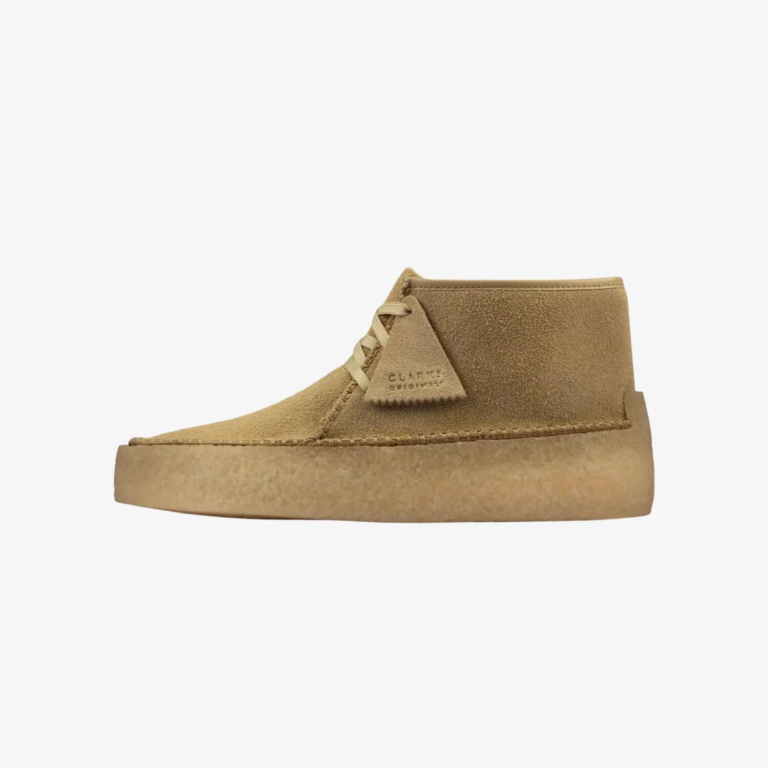 Ghete Clarks Claeka Caravan Maple suede - confort urban