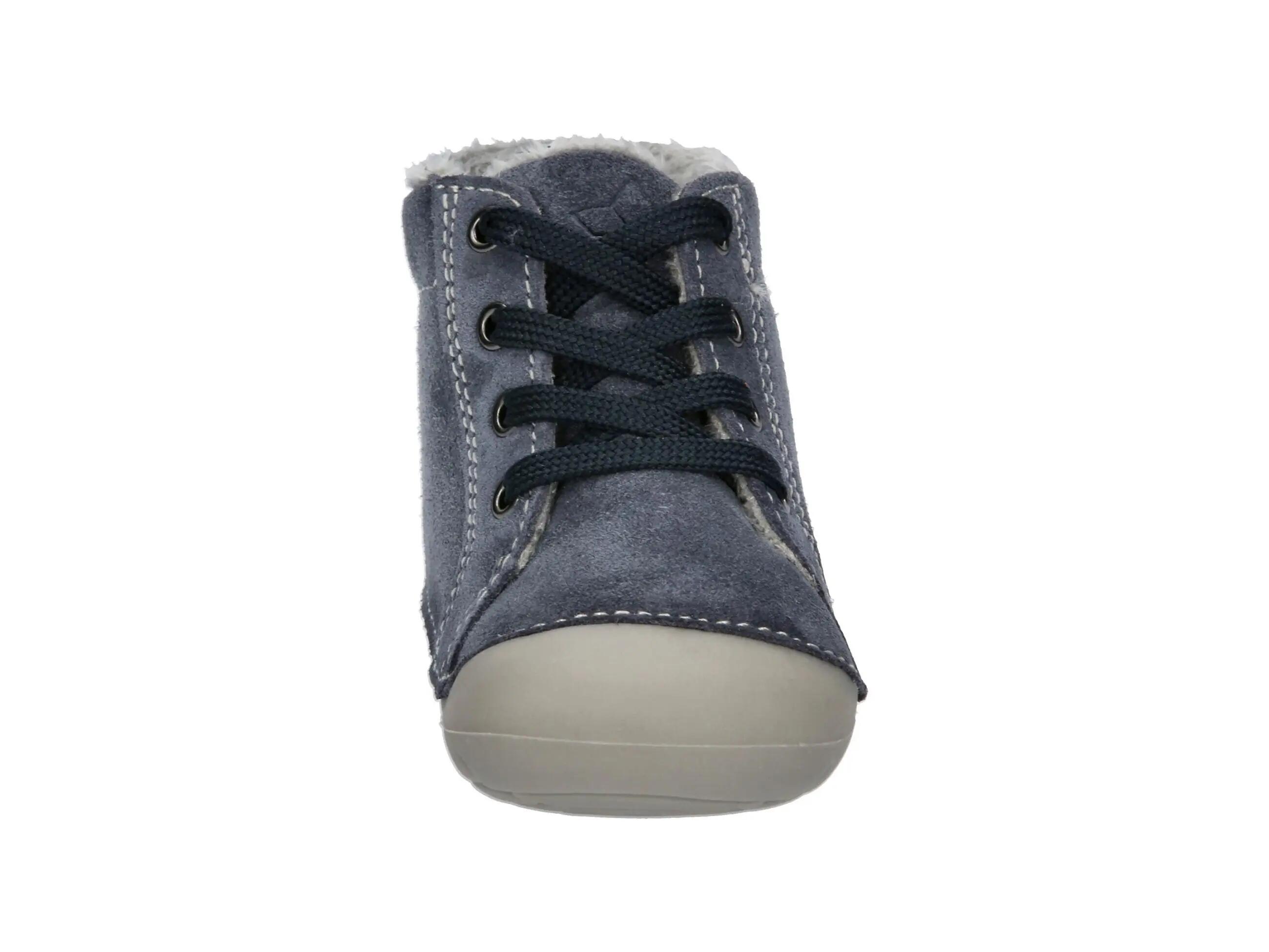 Chaussures - course - garçons - velours, doublure chaude - merle - bleu foncé 3/6