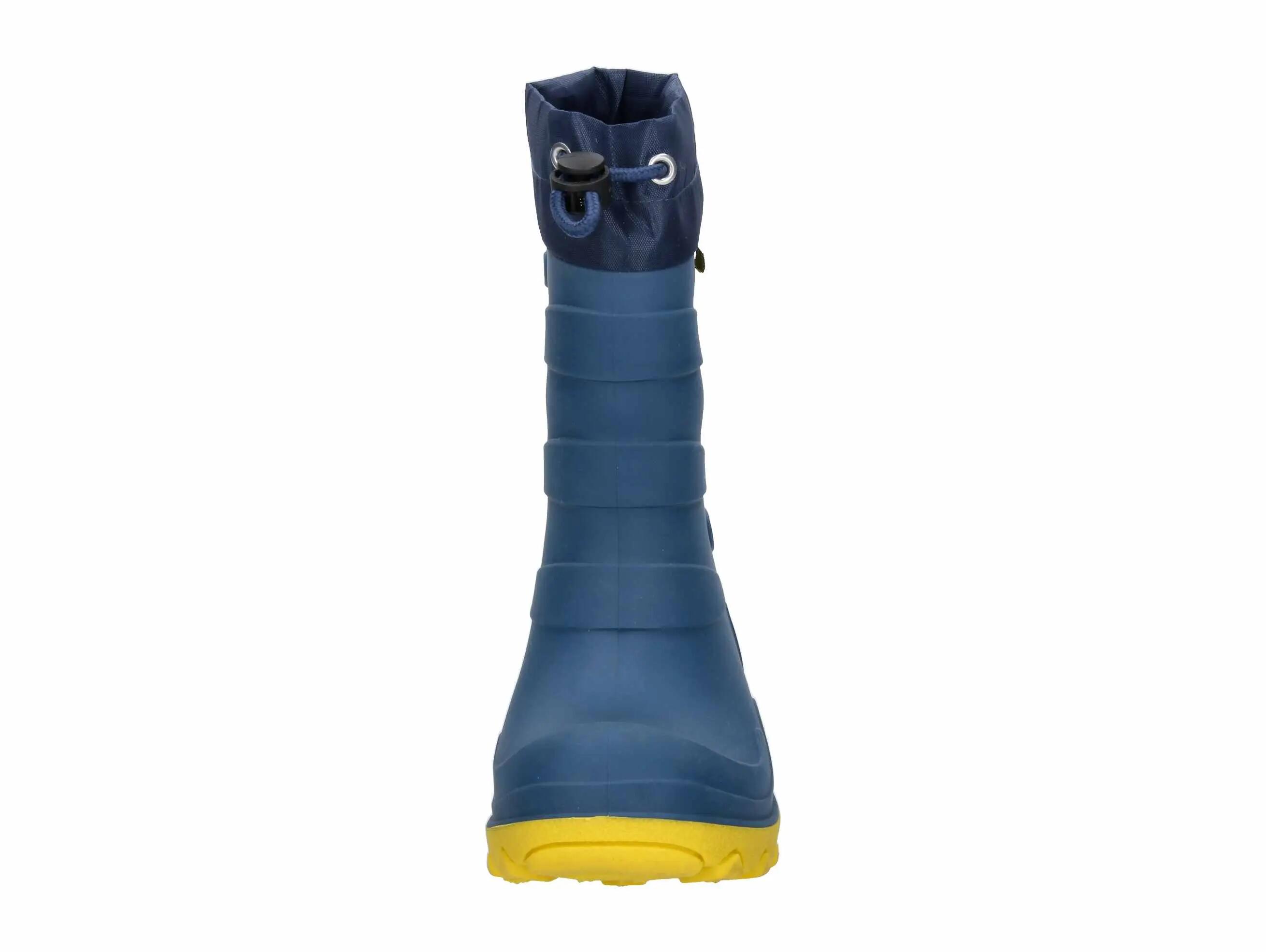 Stivali da pioggia - trekking - bambini - foderati - blu/giallo 3/6