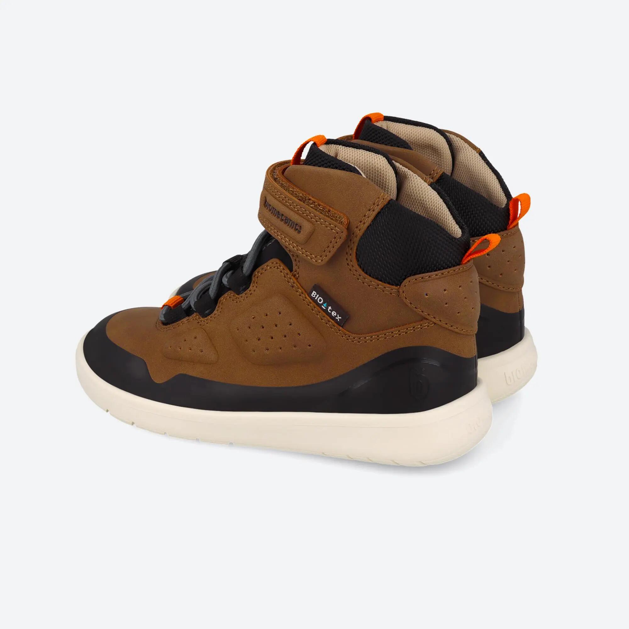 Botins barefoot  Infantis Biomecanics 261242D Browns Fecho adesivo 3/5
