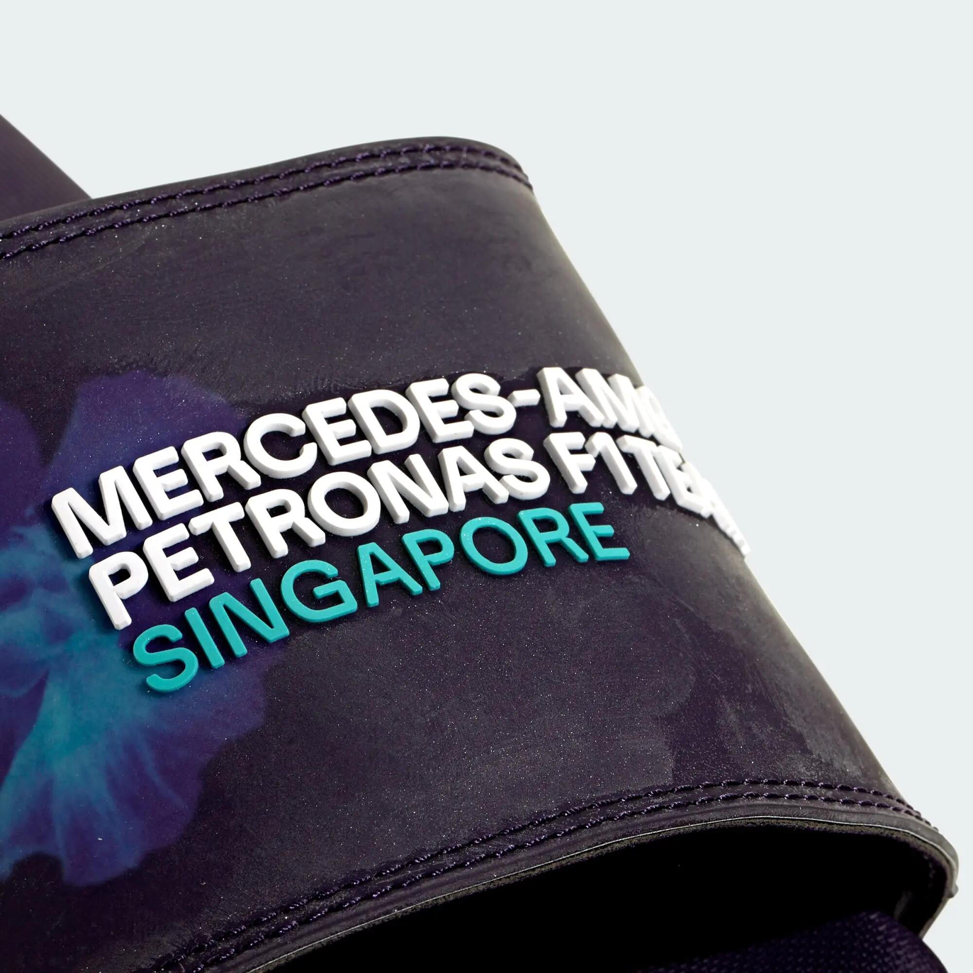 KLAPKI ADILETTE COMFORT SLIDES MERCEDES AMG PETRONAS F1 TEAM 5/8