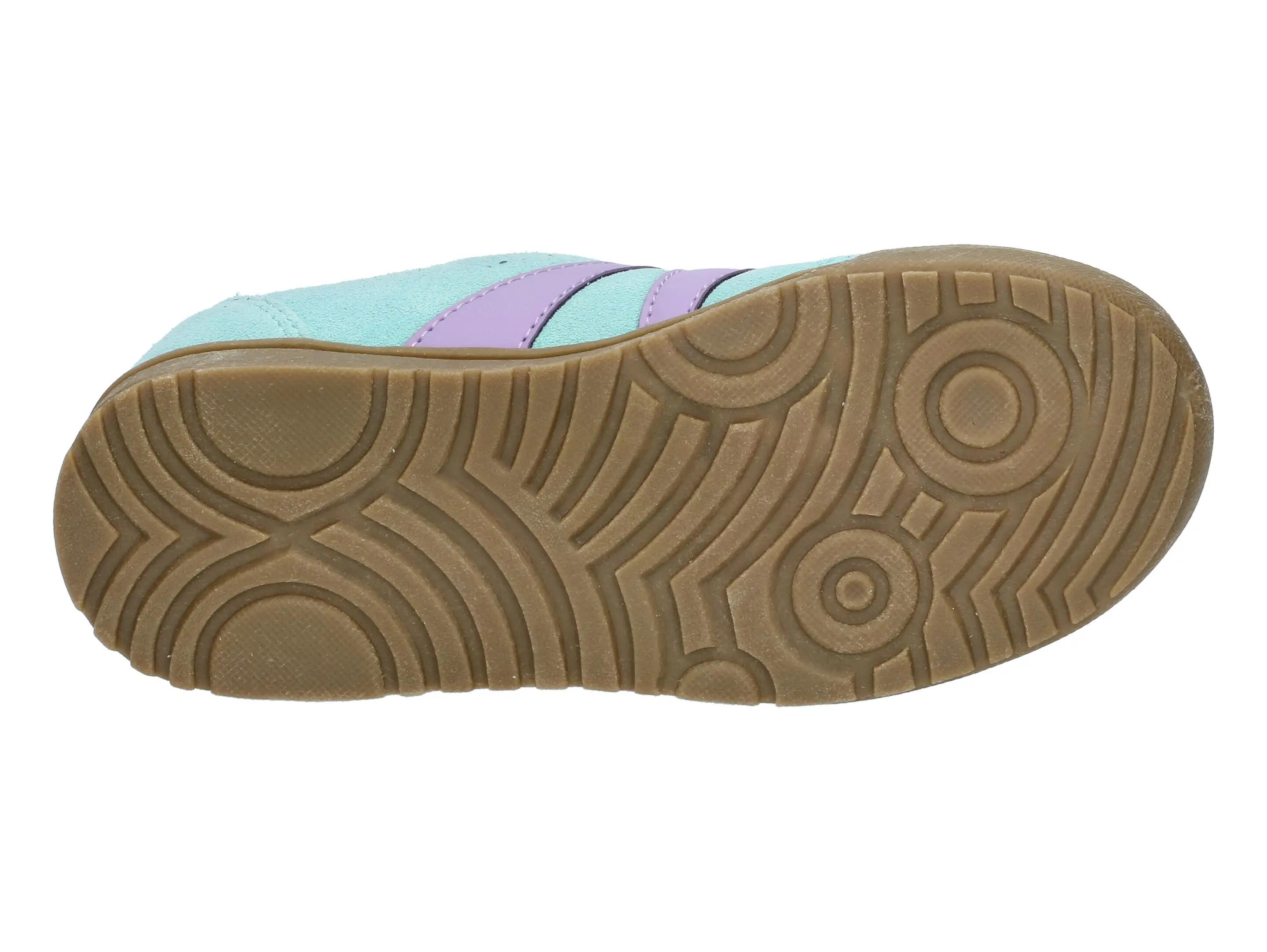 Chaussures - loisirs - enfant - velours, scratch - easley vs - turquoise 6/6