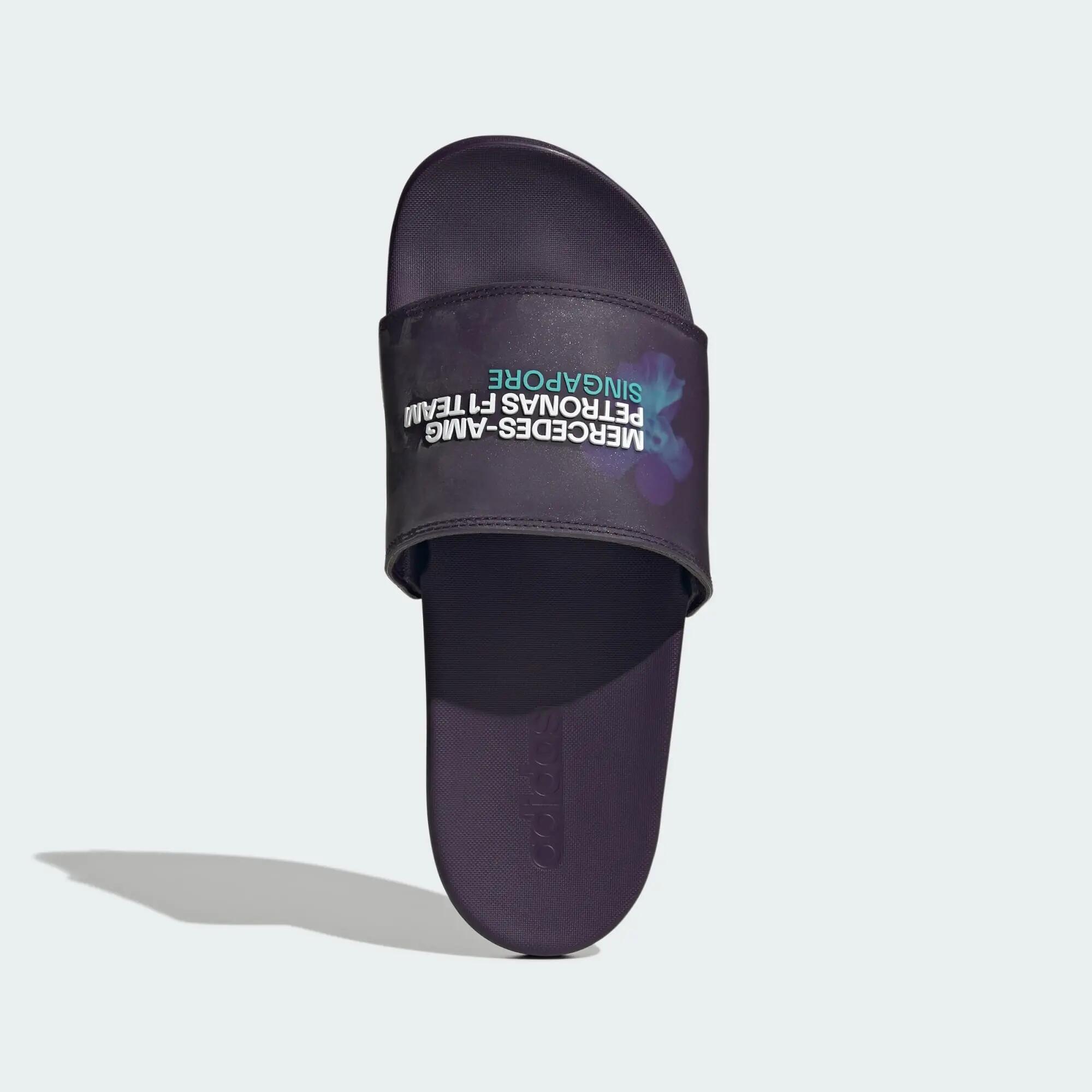 KLAPKI ADILETTE COMFORT SLIDES MERCEDES AMG PETRONAS F1 TEAM 2/8