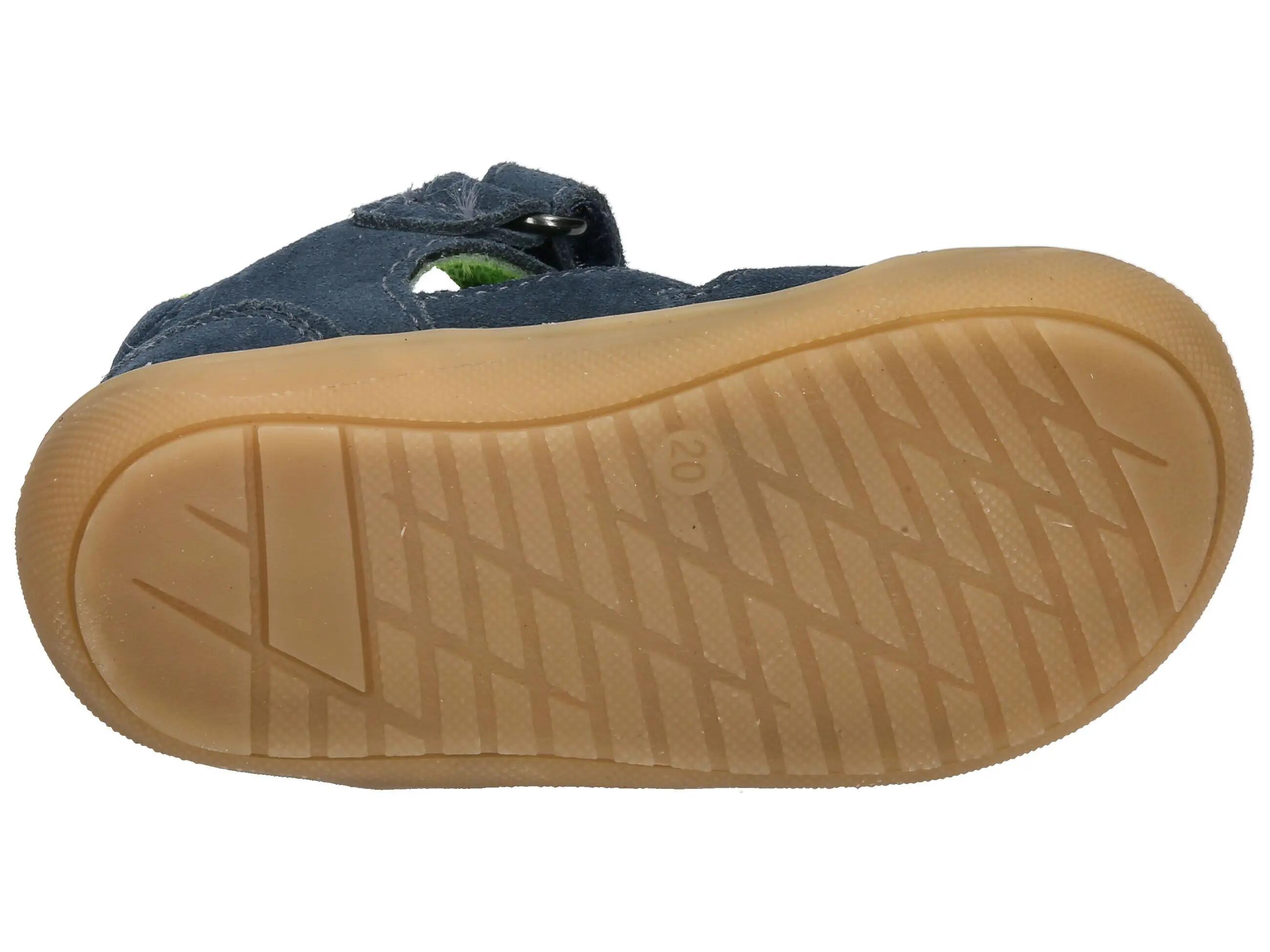 Chaussures - sport - garçons - Gwen V - suède, velcro - dunkelblau 6/6