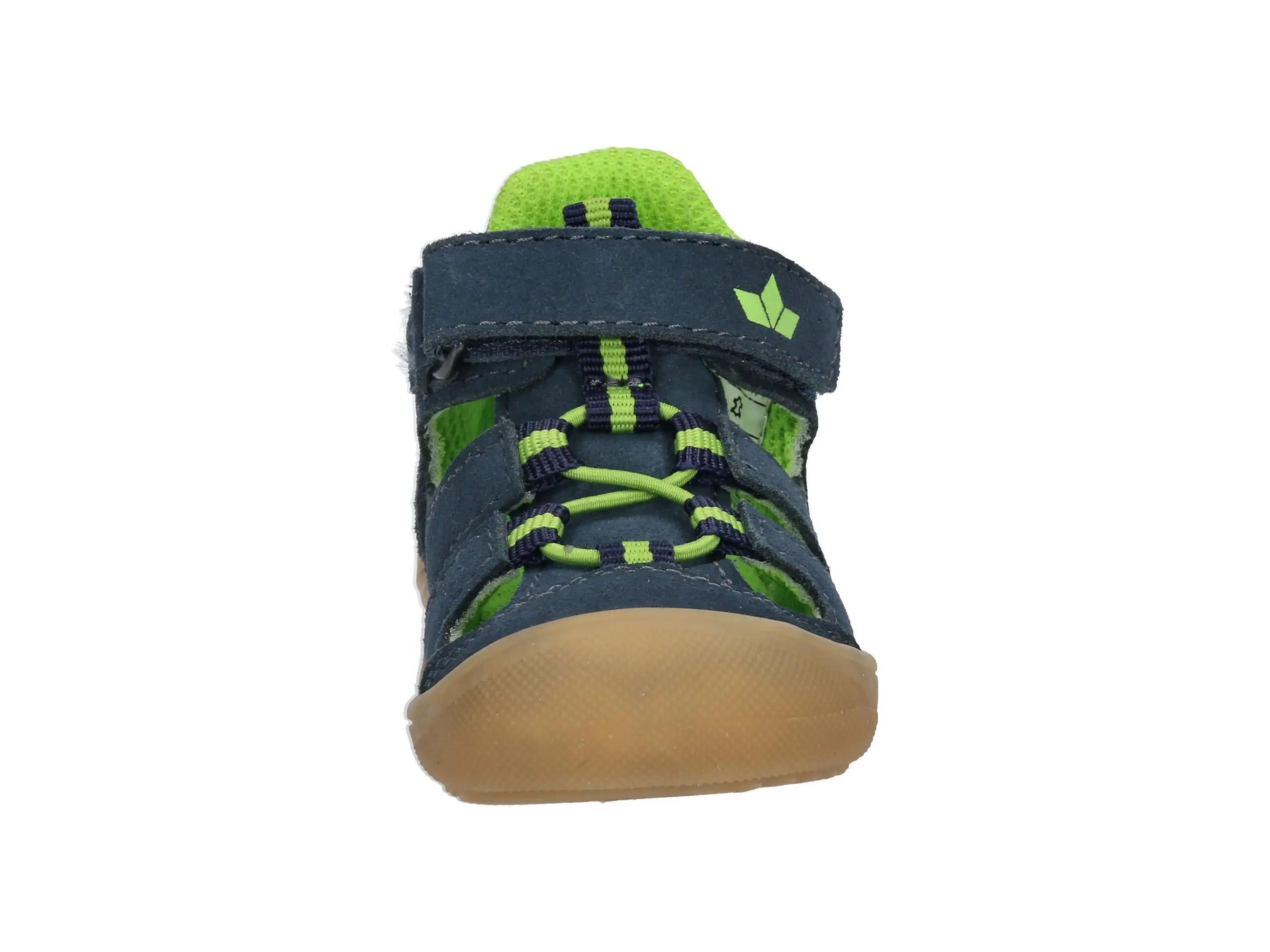 Chaussures - sport - garçons - Gwen V - suède, velcro - dunkelblau 3/6
