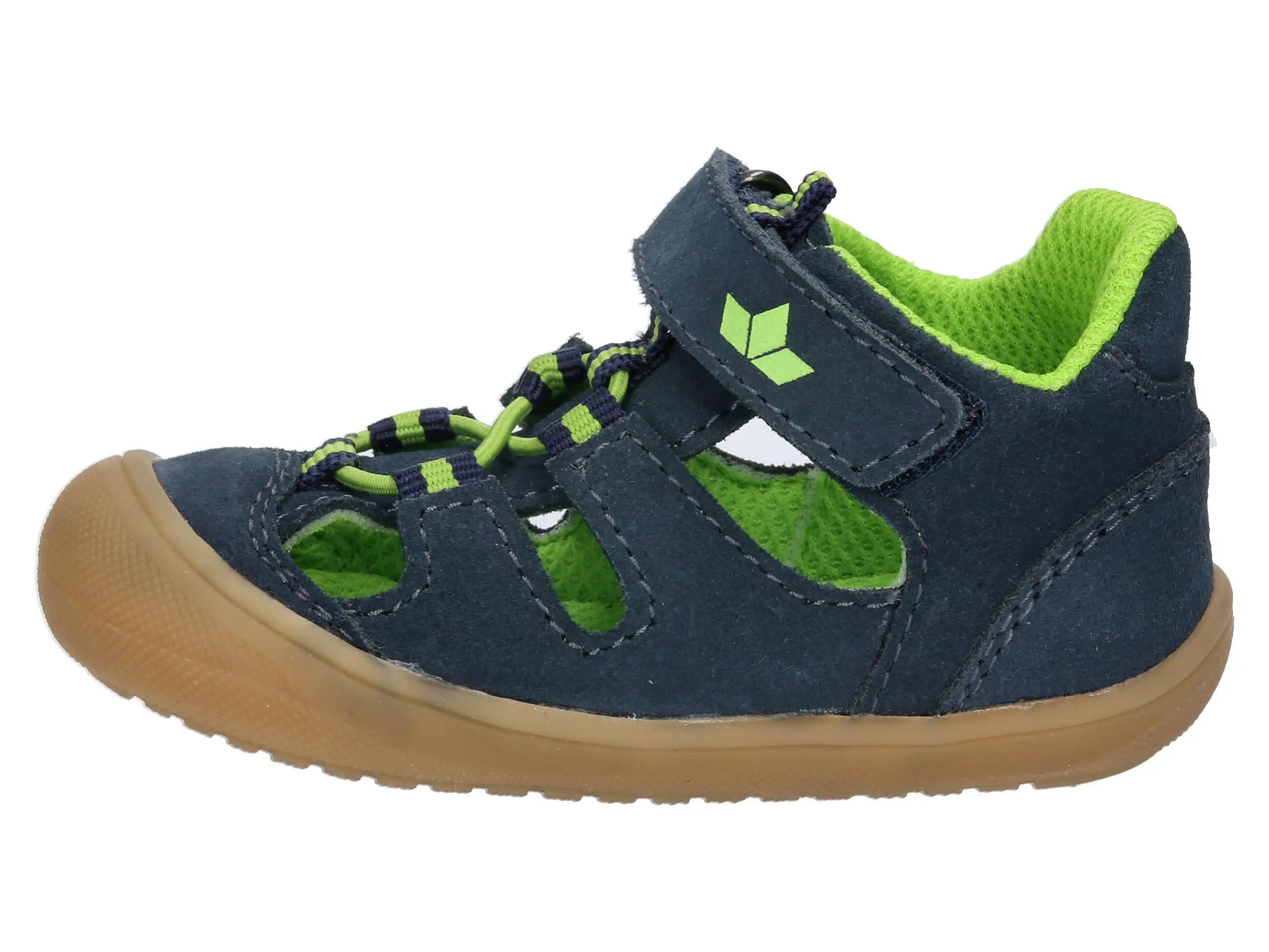 Chaussures - sport - garçons - Gwen V - suède, velcro - dunkelblau 2/6