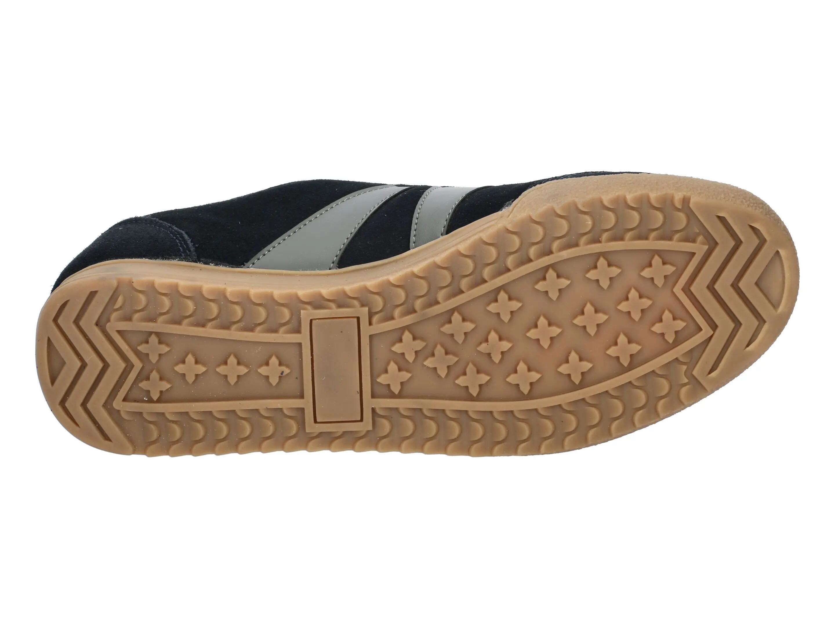 Chaussures - loisirs - hommes - velours, velcro - easley - bleu foncé 6/6