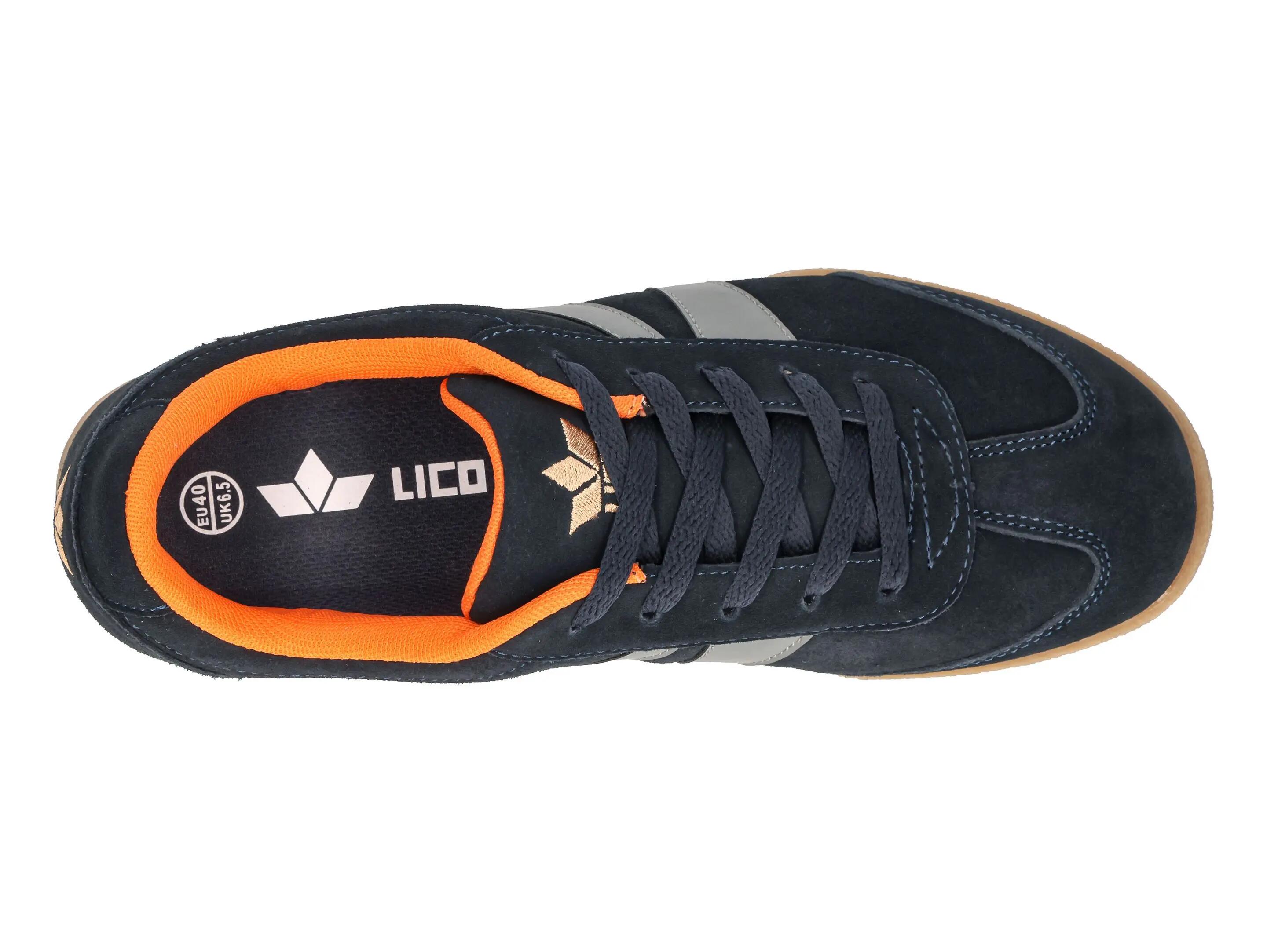 Chaussures - loisirs - hommes - velours, velcro - easley - bleu foncé 5/6