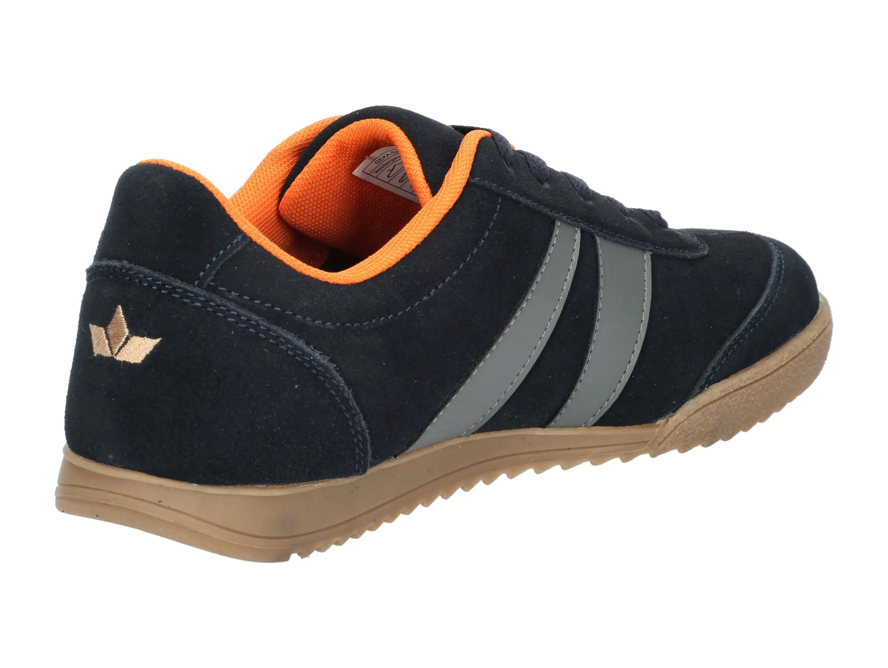 Chaussures - loisirs - hommes - velours, velcro - easley - bleu foncé 4/6