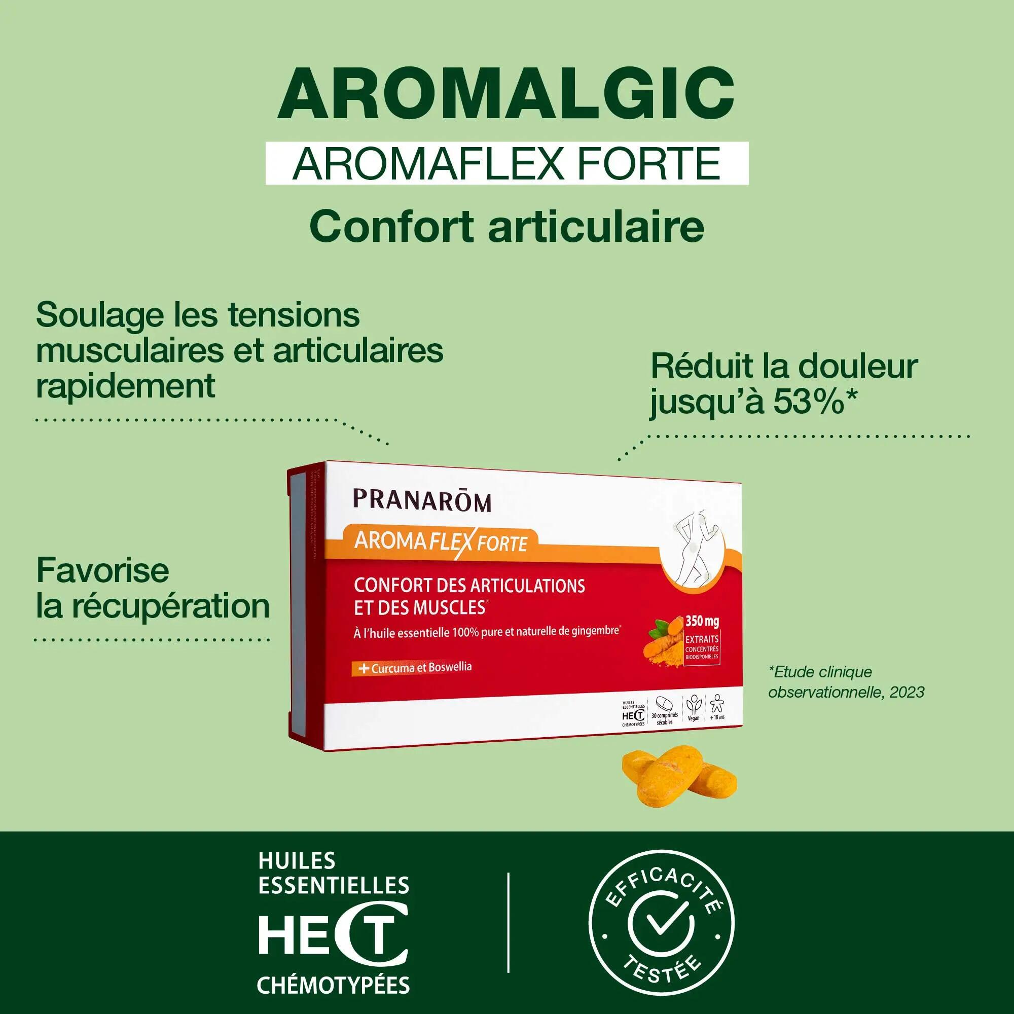 Complément - Confort musculaire - Aromaflex Forte 30 cps 4/4