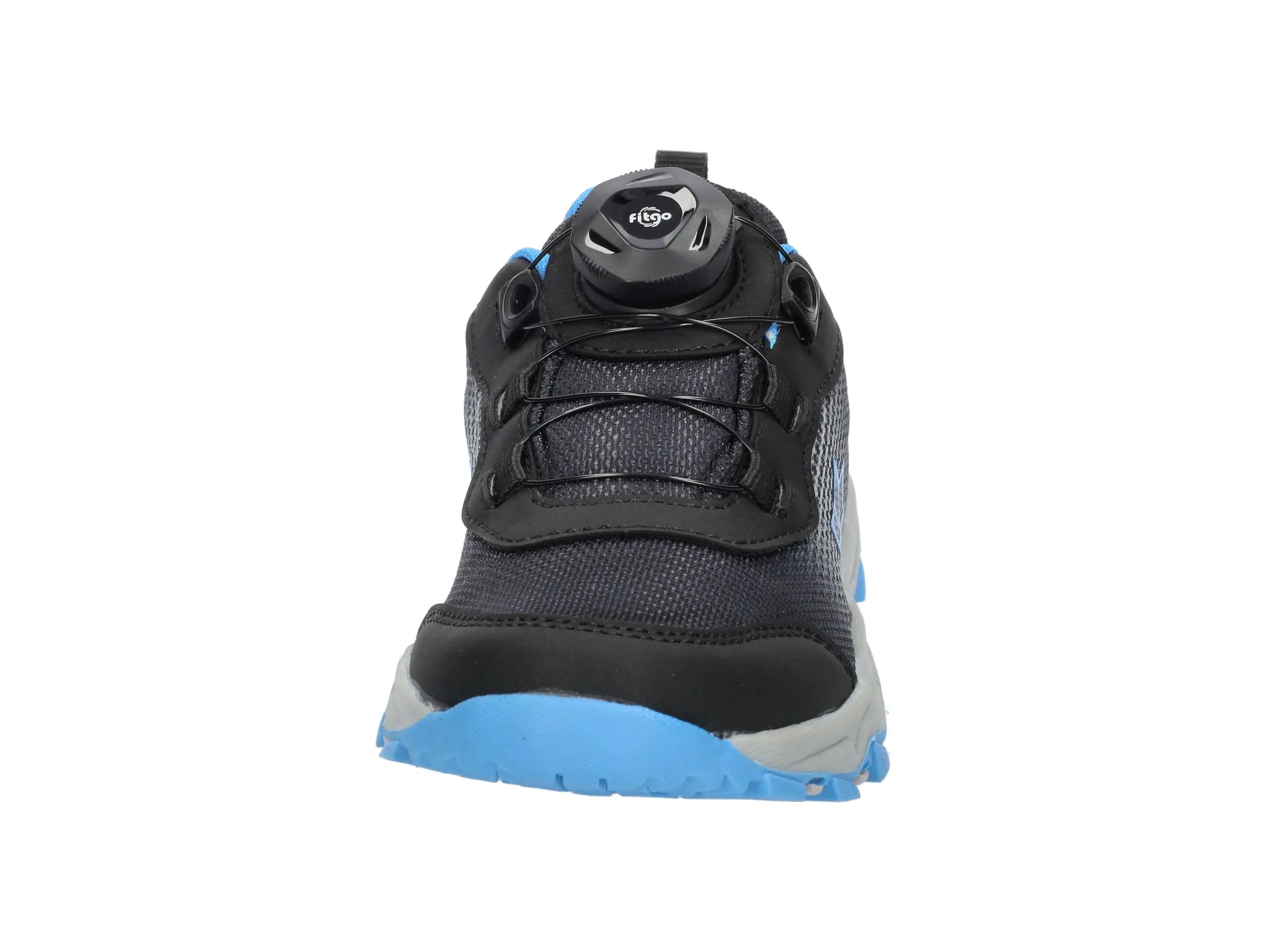 Chaussures - garçons - imperméables, laçage rapide - noir 3/6