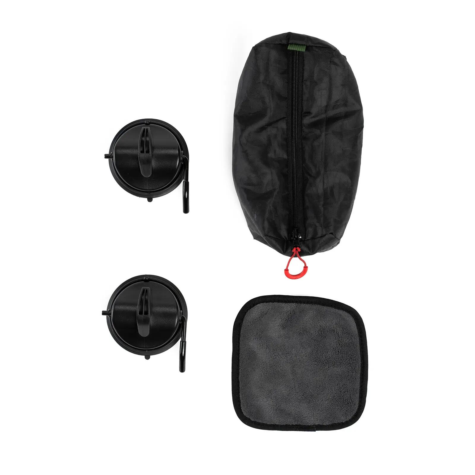 Easy Hook Klappsauger Set – 2 Stück für Camping & Fahrzeug 10 cm Durchmesser 4/7