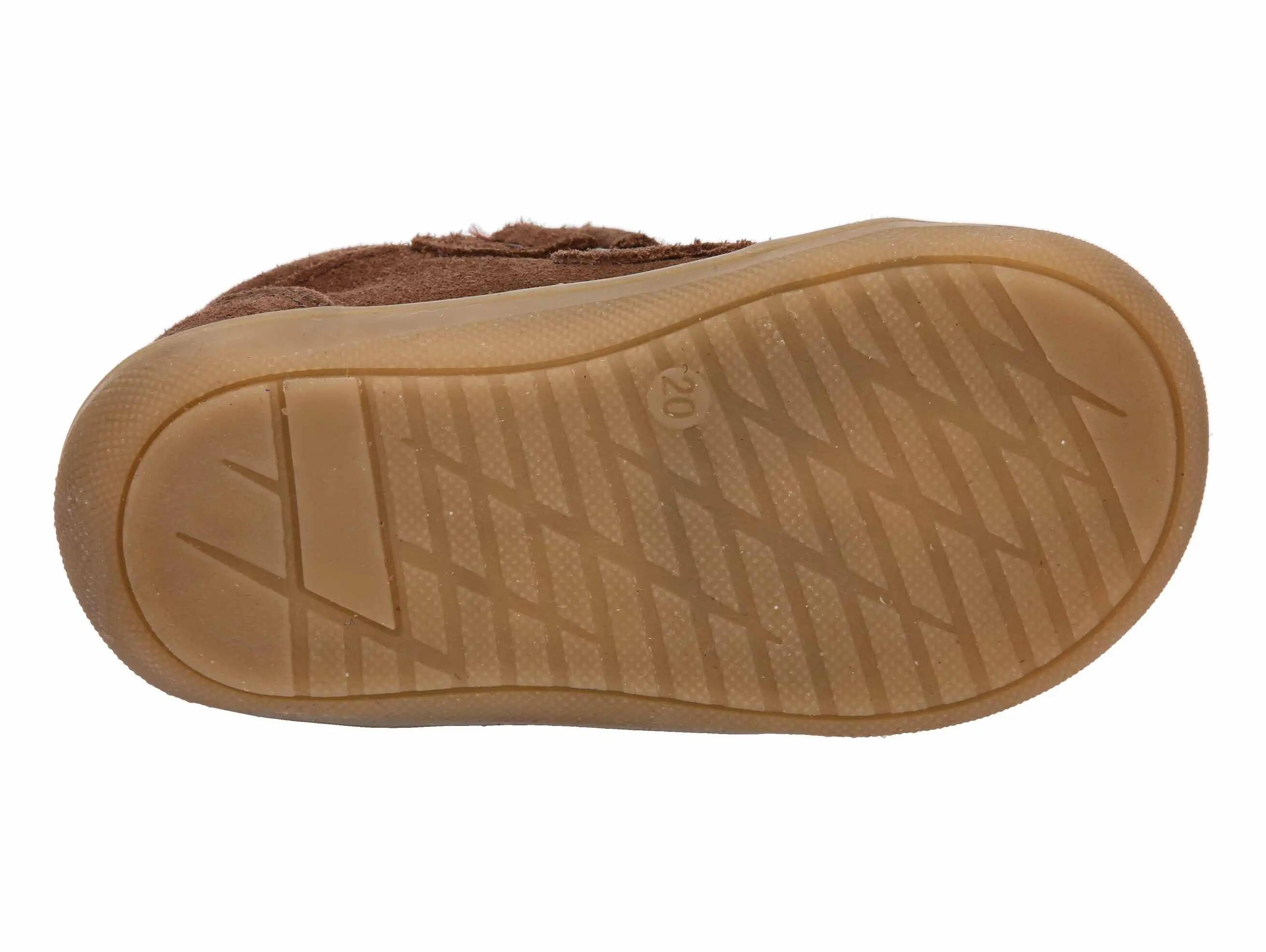 scarpe - corsa - bambini - velcro, scamosciato - Kalani - marrone 6/6