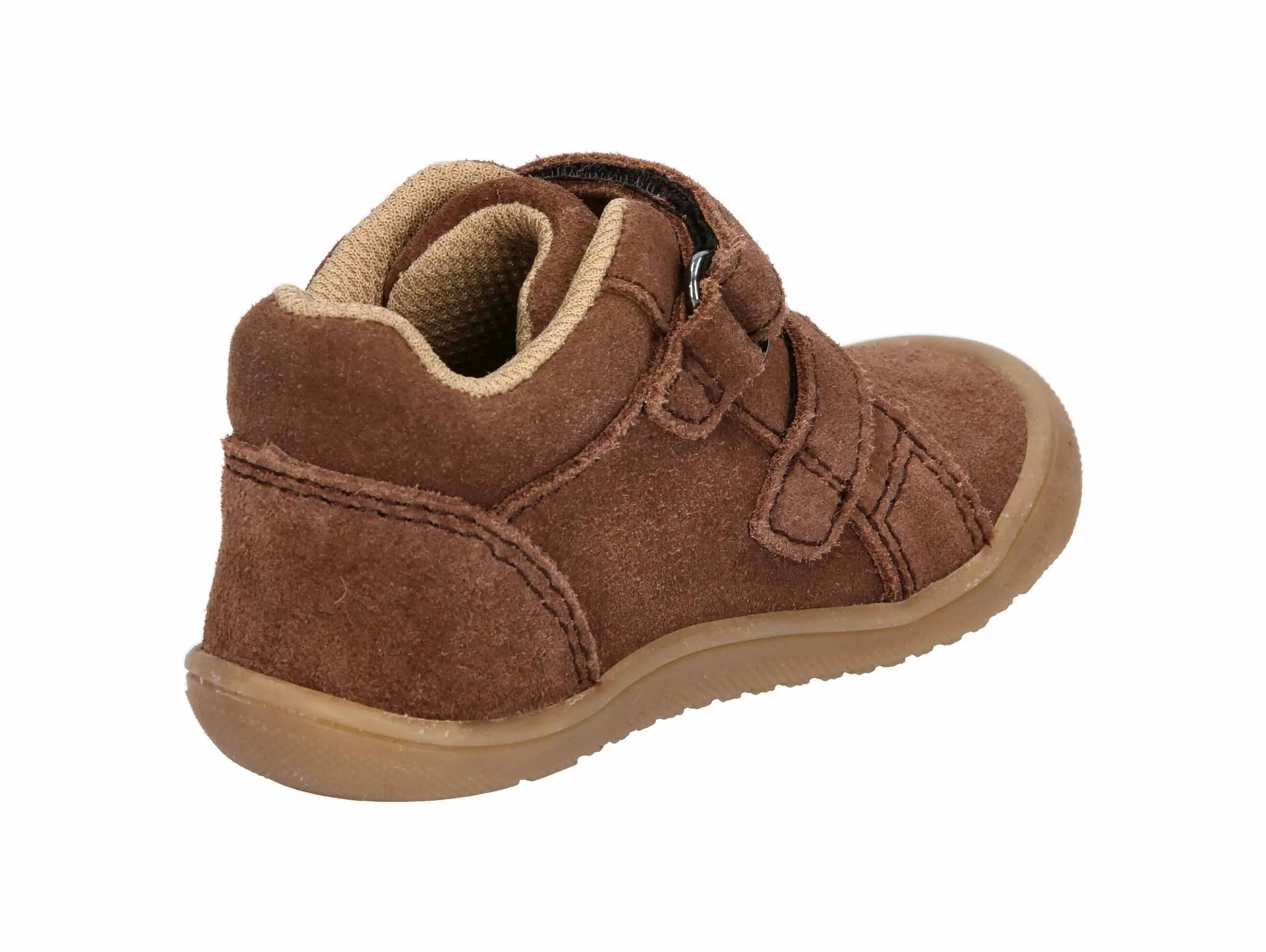 scarpe - corsa - bambini - velcro, scamosciato - Kalani - marrone 4/6