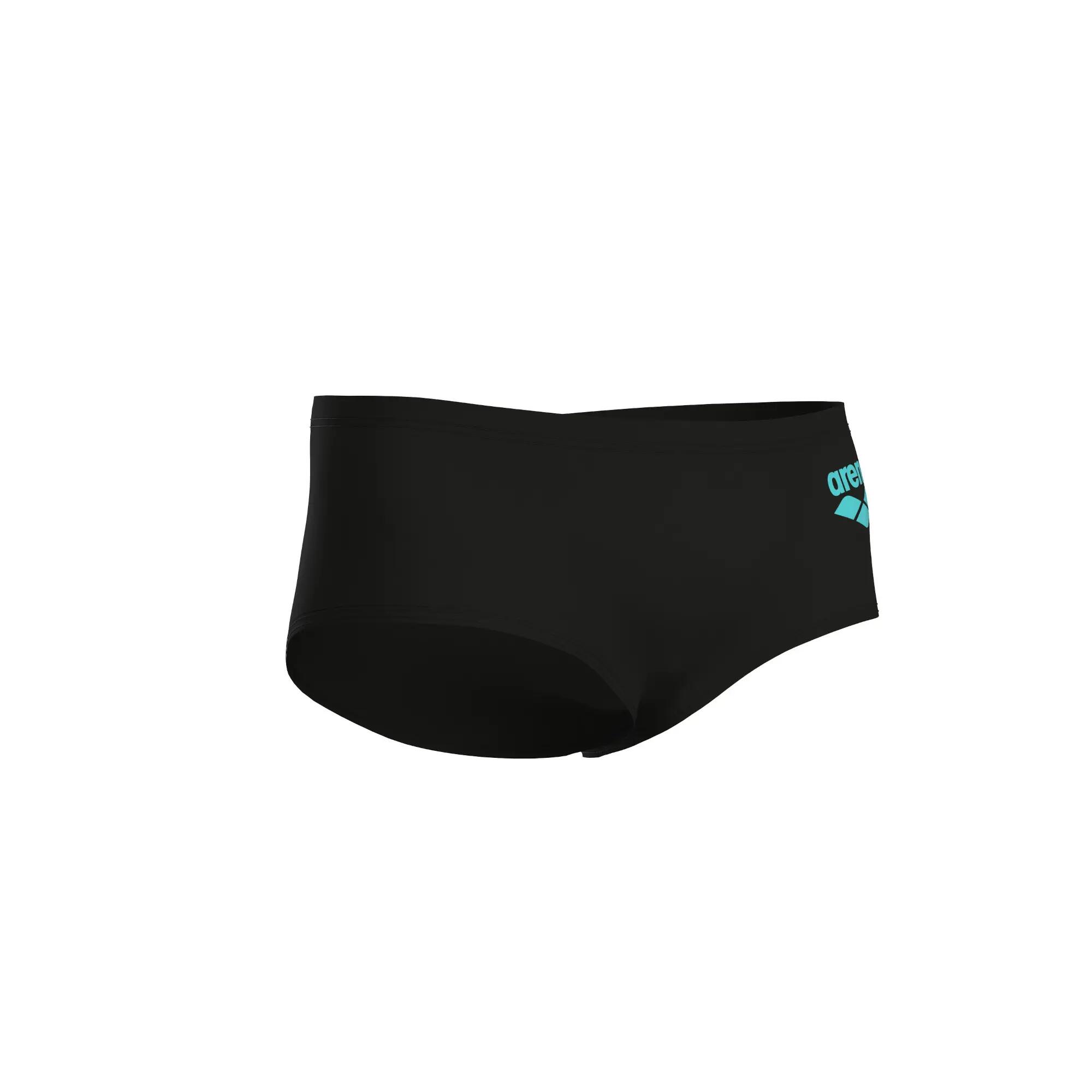 Kąpielówki Arena Big Logo Low Waist Black 8/9