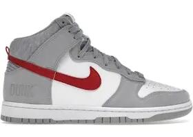 Scarpe - walking - uomo - Dunk High - Light Smoke Grey/Gym Red 2/2