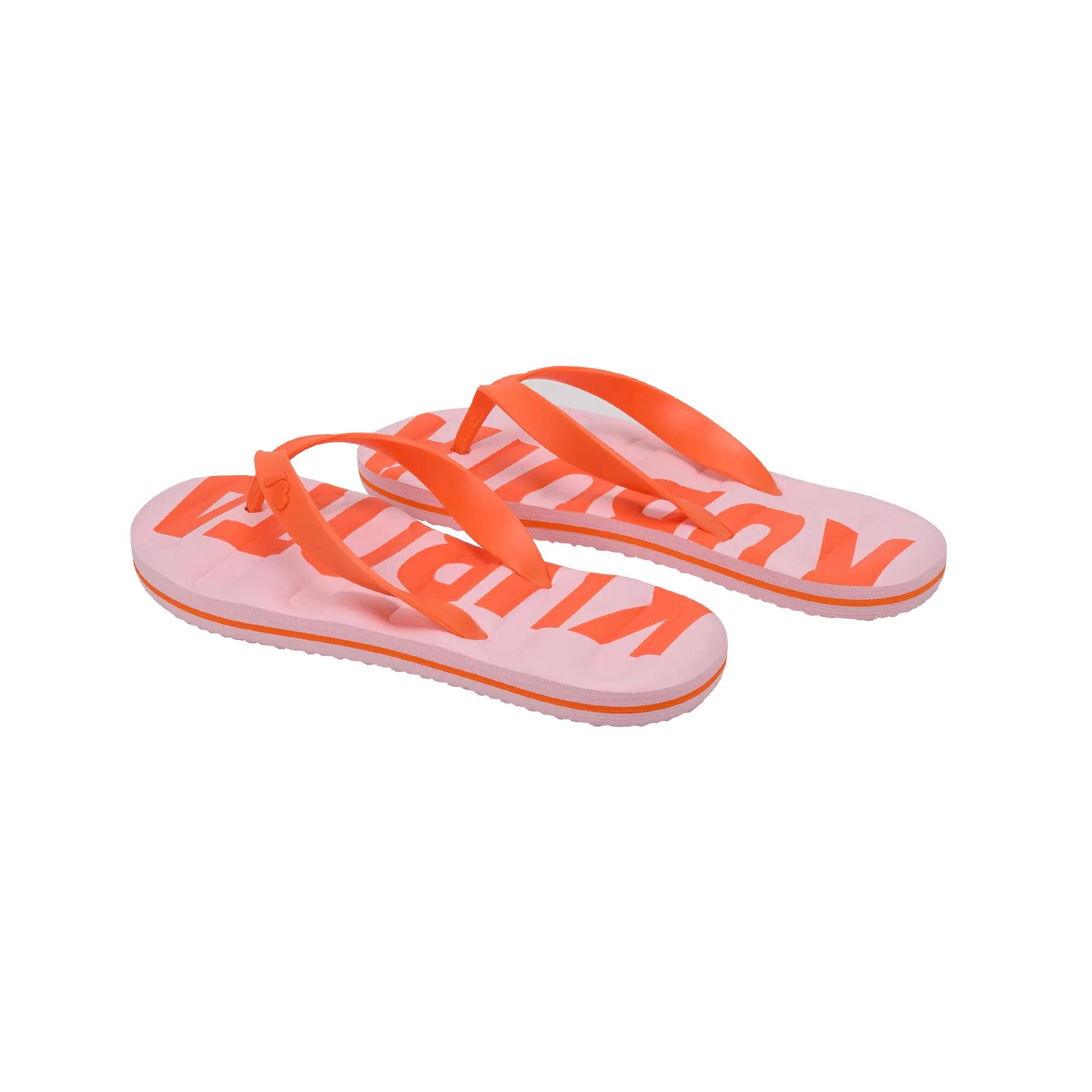 Herren Zehentrenner für Pool & Strand Orange – Kubota Classic Badeschlappen 6/6