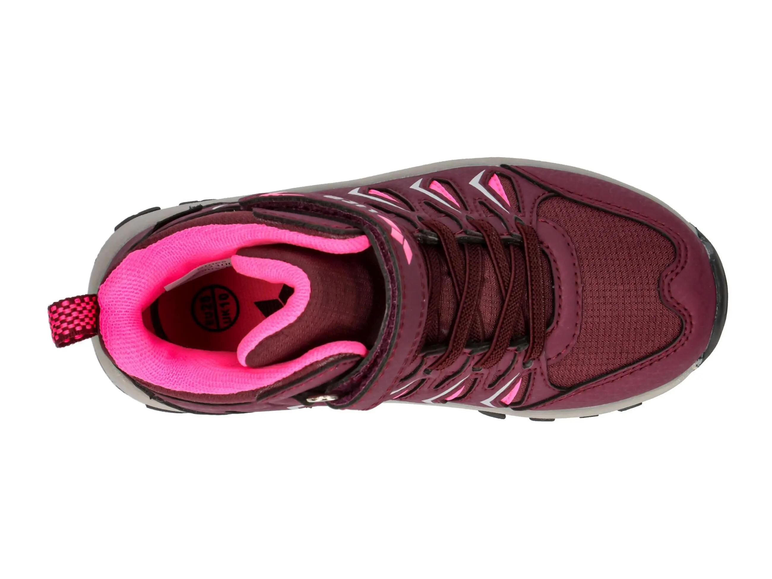 Chaussures - randonnée - fille - imperméables - bordeaux 5/6