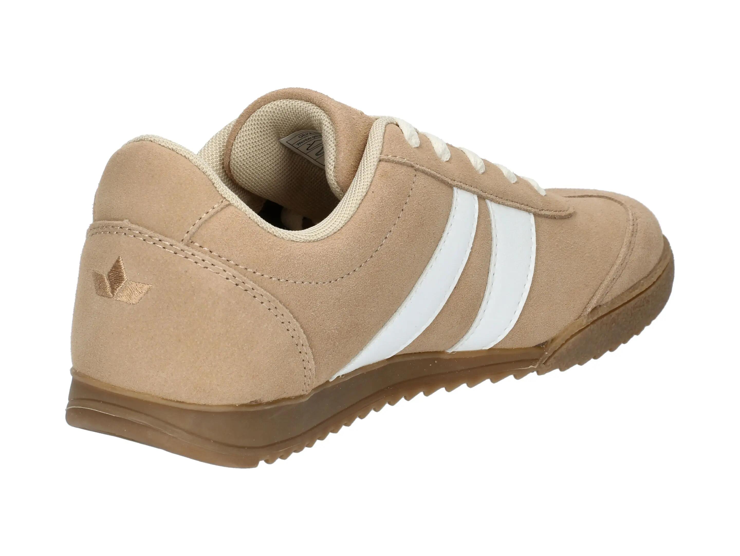 Chaussures - loisirs - femmes - suédé, doublure textile - easley - beige 4/6