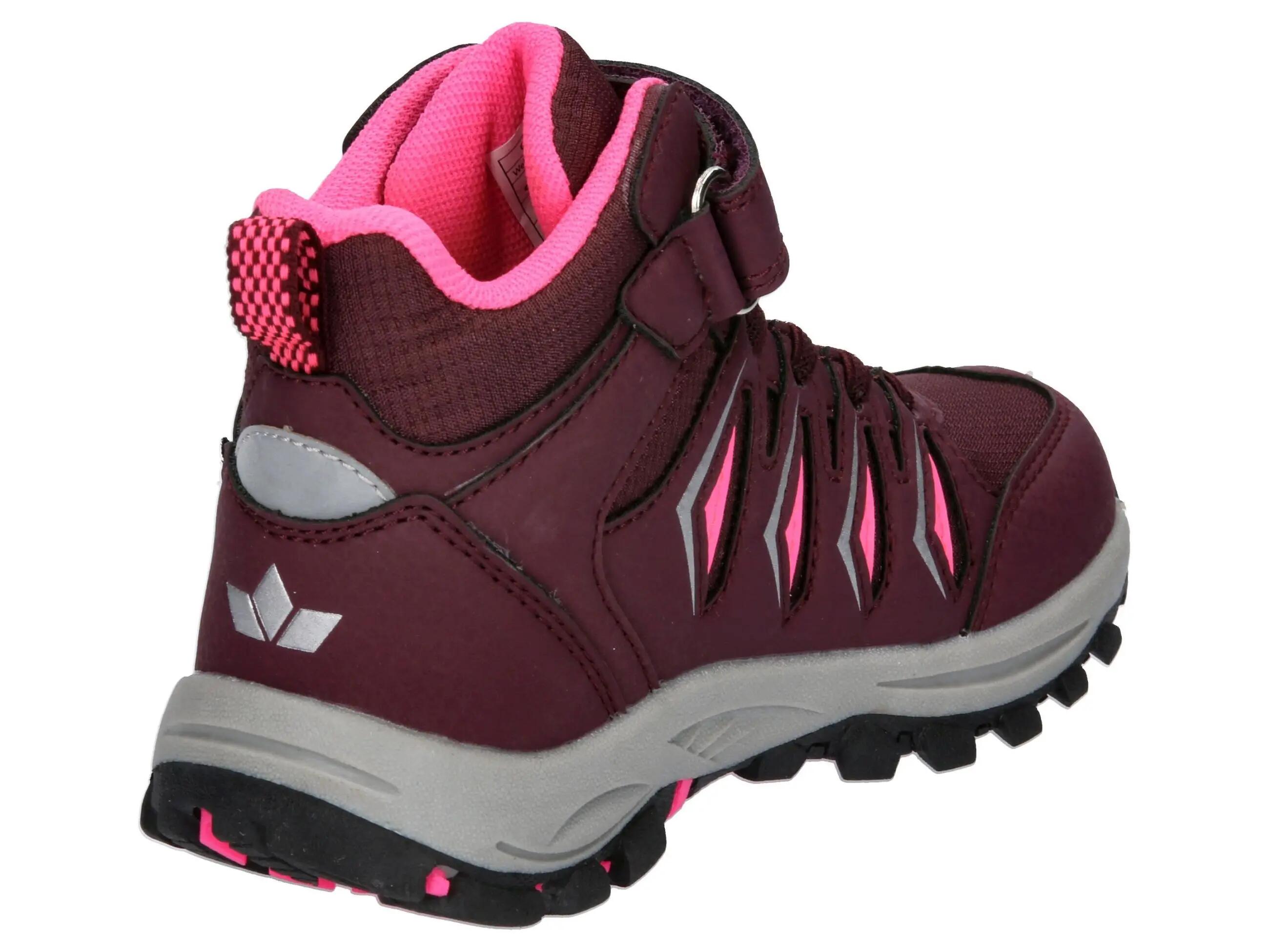 Chaussures - randonnée - fille - imperméables - bordeaux 4/6