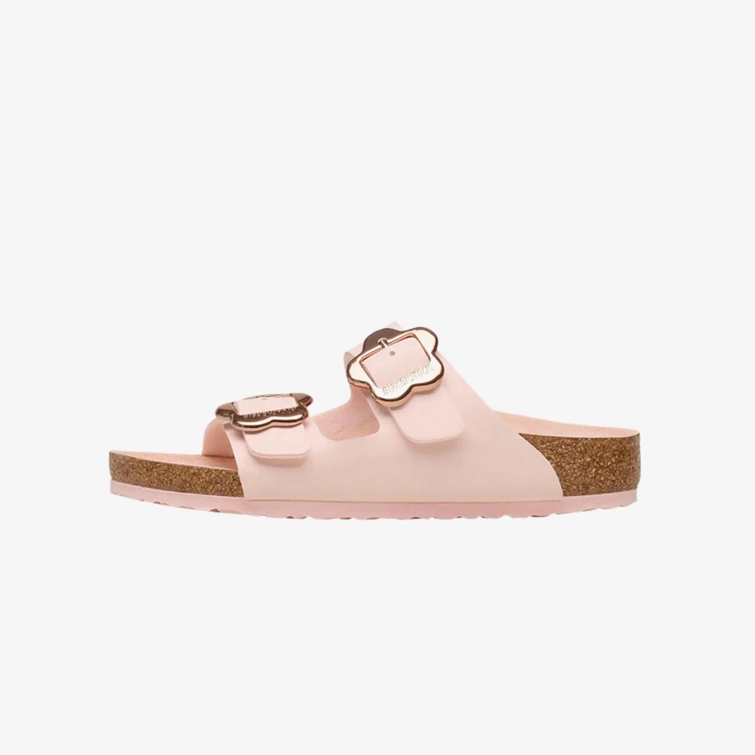 Birkenstock Arizona Flowers Kids Birko-Flor Light Rose Tonal