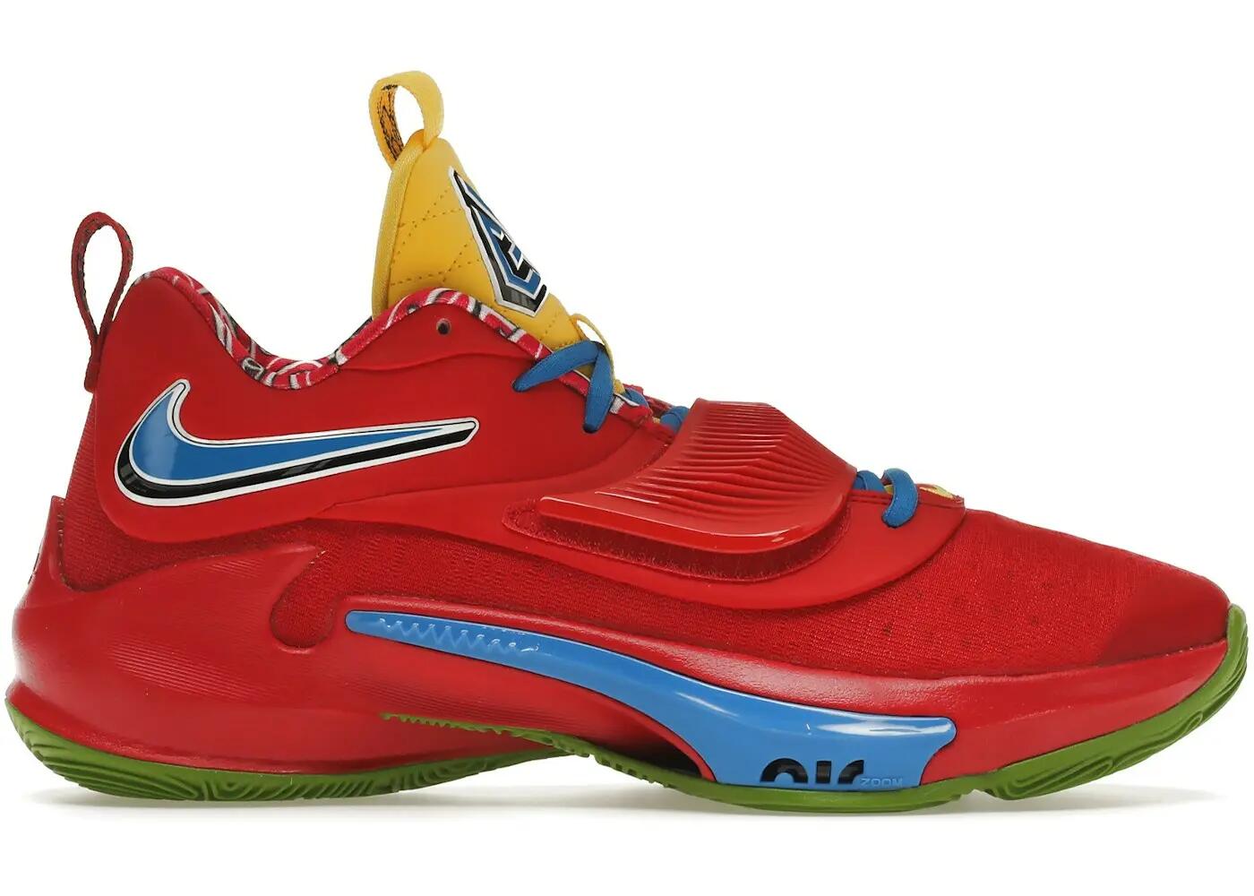 Nike Zoom Freak 3 NRG Uno Red 2/3