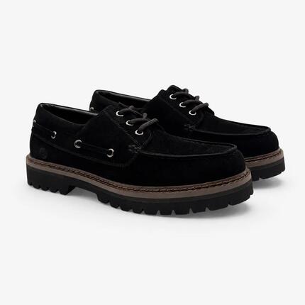 Chaussures bateau noires Wichita