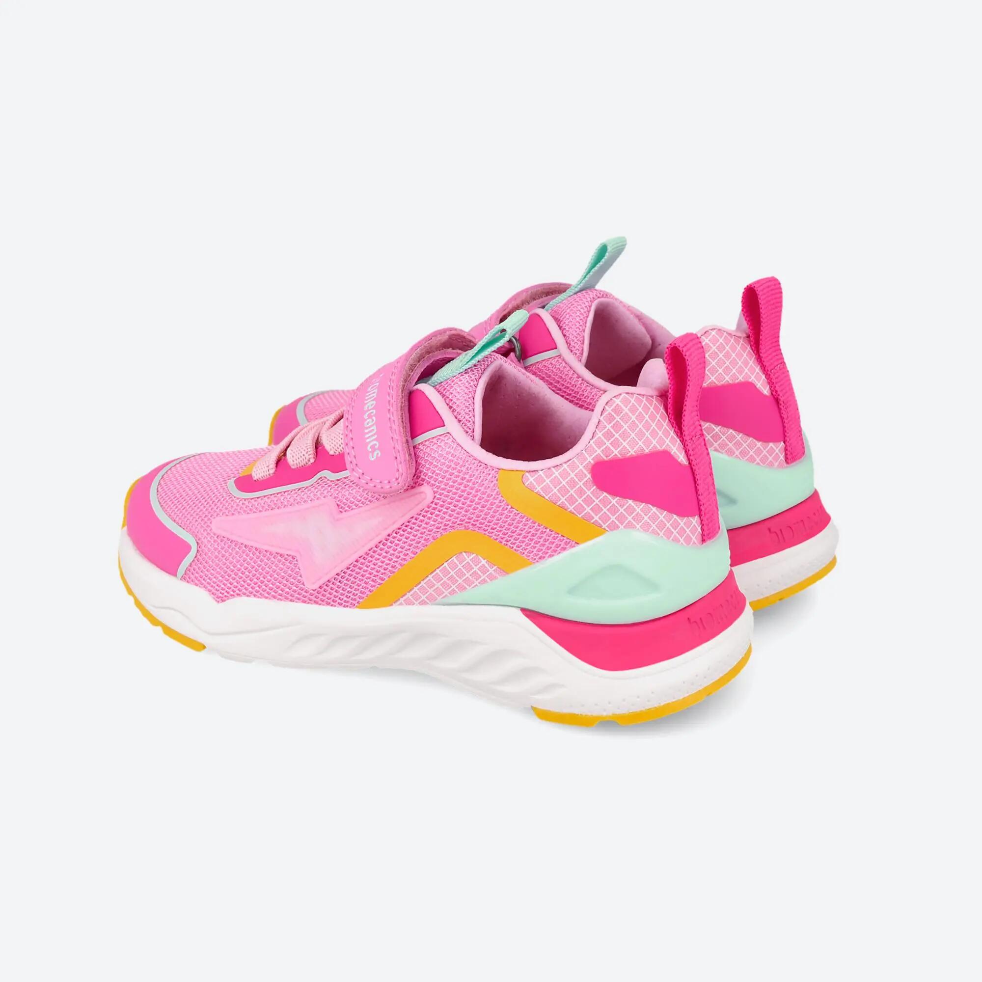 Zapatillas de luces Niños Biomecanics 261271B Rosas Cierre adherente 3/5