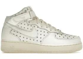 Nike Air Force 1 Mid Cut Out Stars Summit White Women 1/2