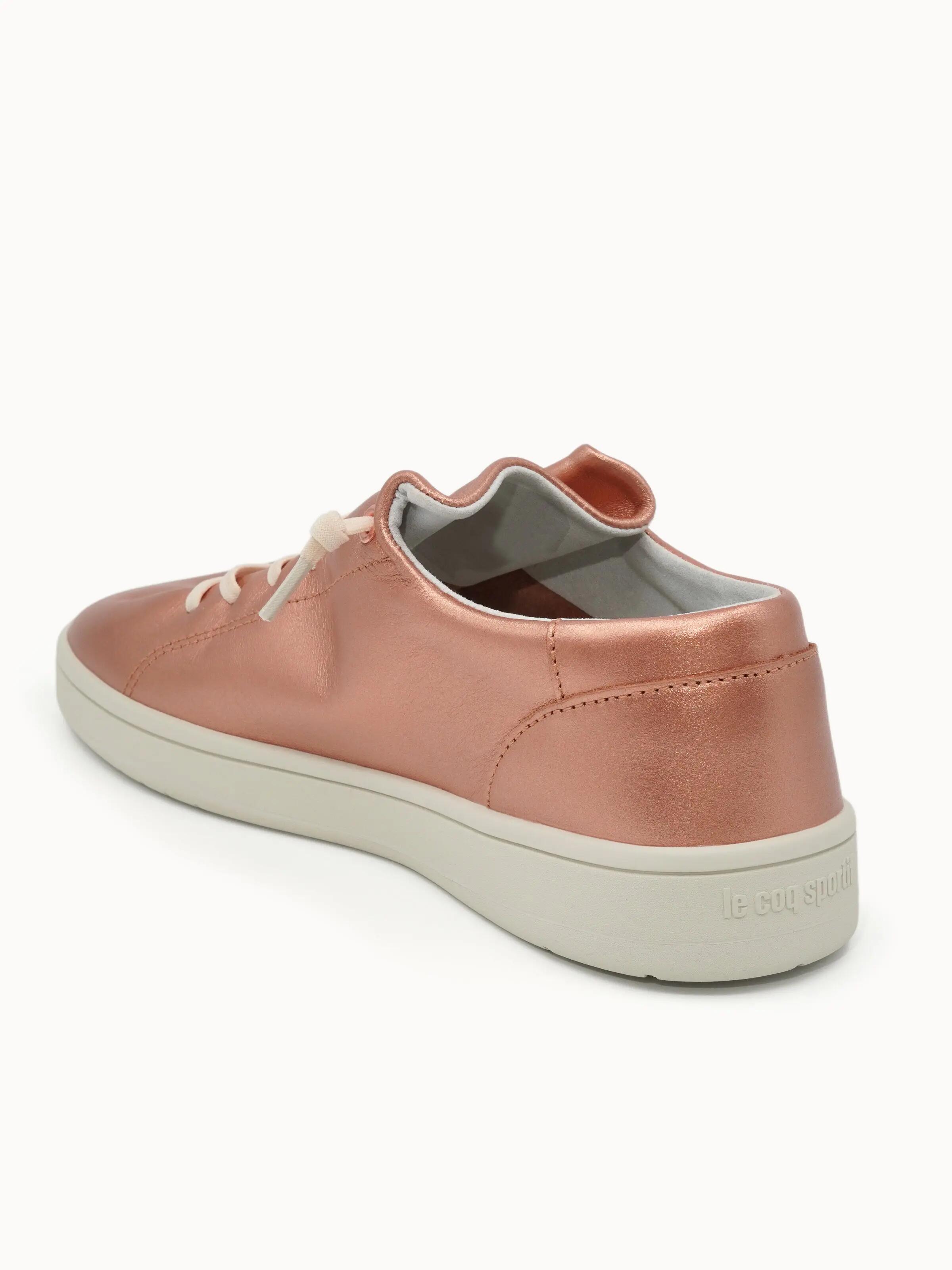 Sneakers en cuir effet métallique Finesse 3/4