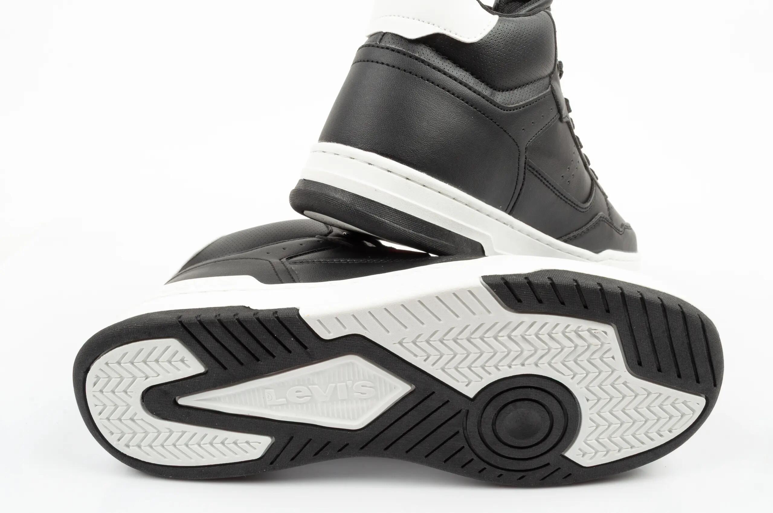 Scarpe sportive da bambino Levi's John SE nere alla caviglia 8/9