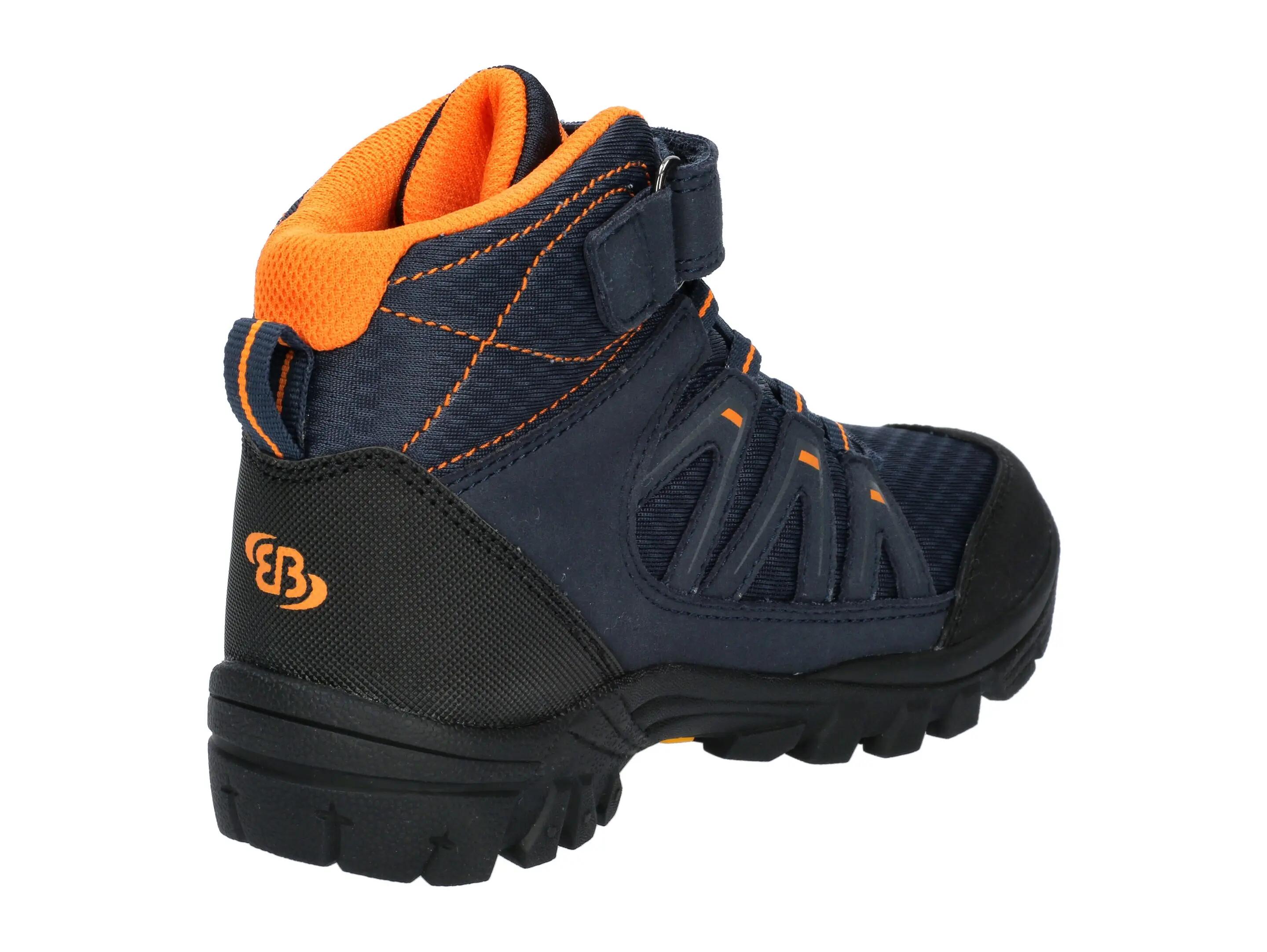 Chaussures - randonnée - enfants - imperméables, lacets rapides - bleu foncé 4/6