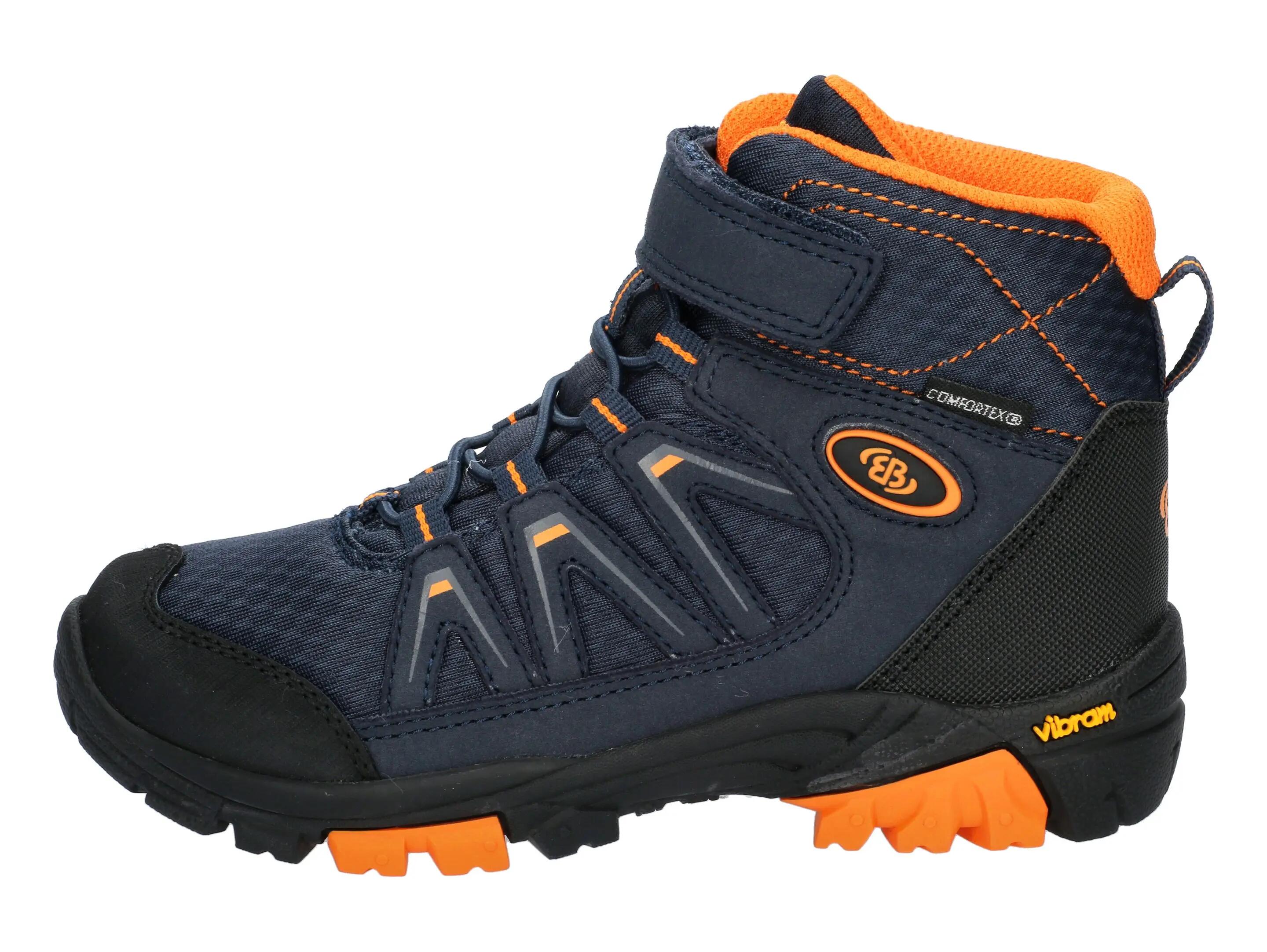 Chaussures - randonnée - enfants - imperméables, lacets rapides - bleu foncé 2/6