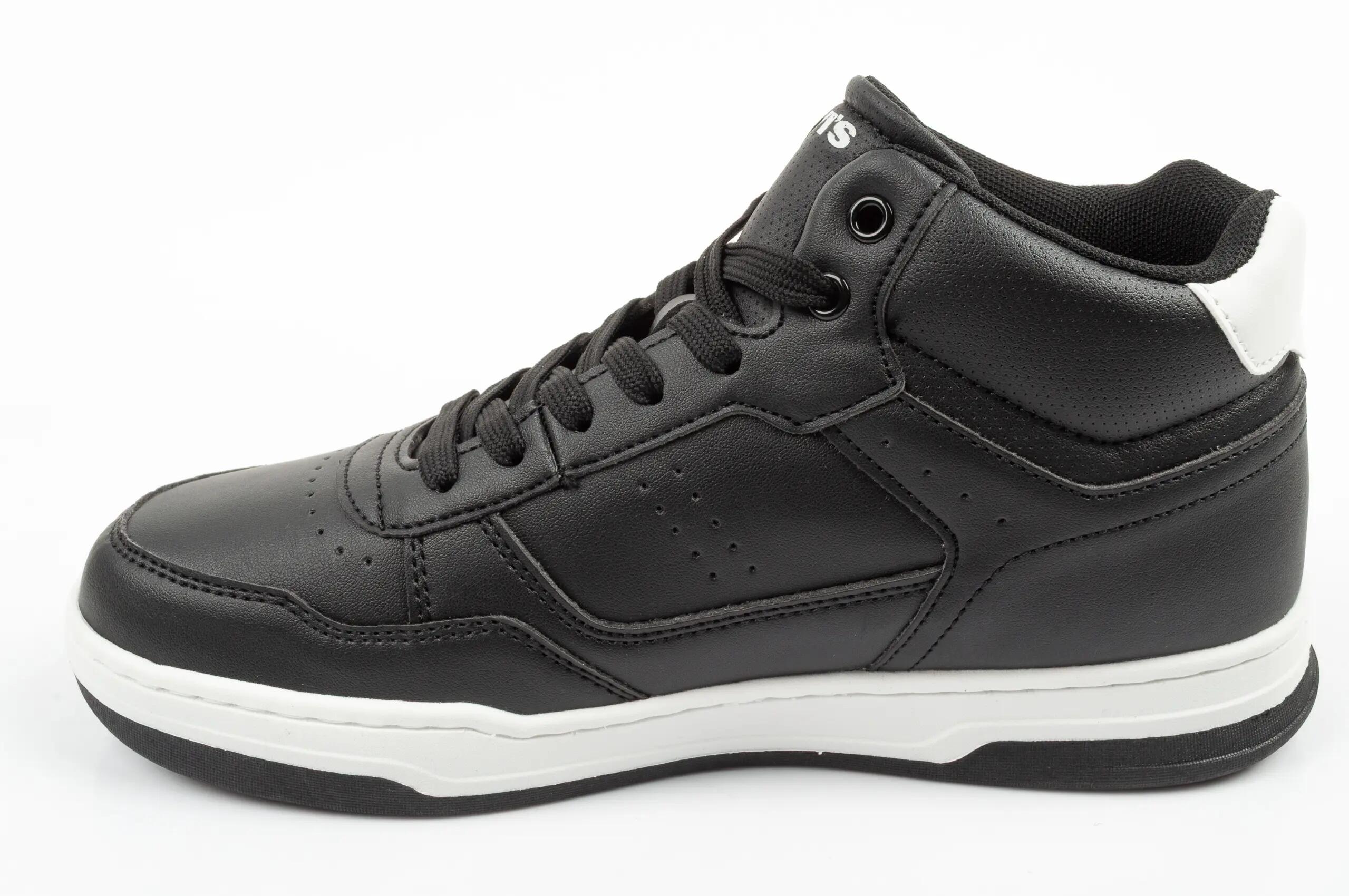 Scarpe sportive da bambino Levi's John SE nere alla caviglia 3/9