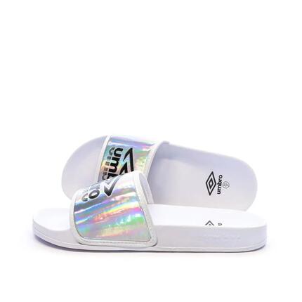 Claquettes Blanches Femme Umbro Um Tilio