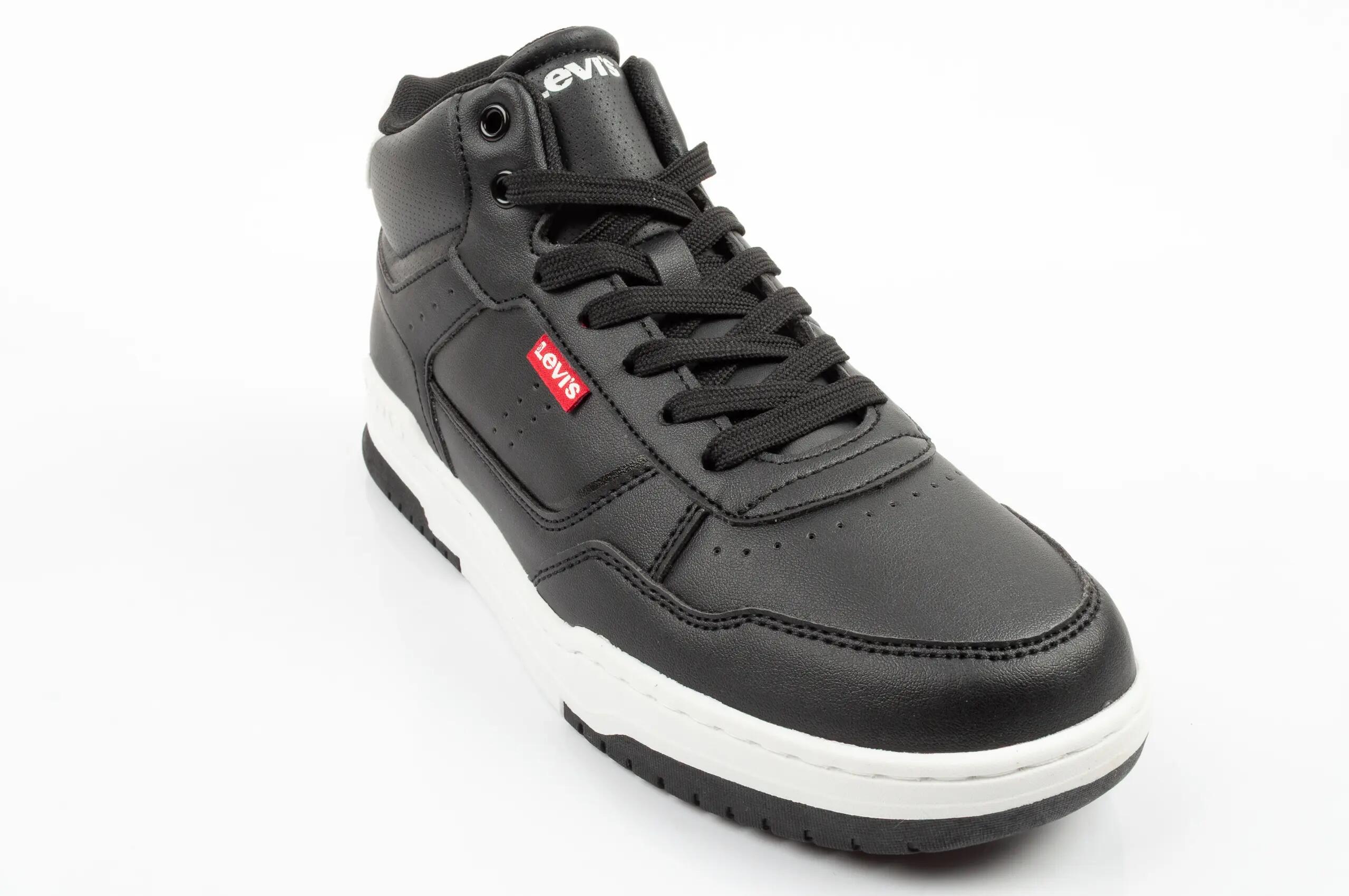 Scarpe sportive da bambino Levi's John SE nere alla caviglia 2/9