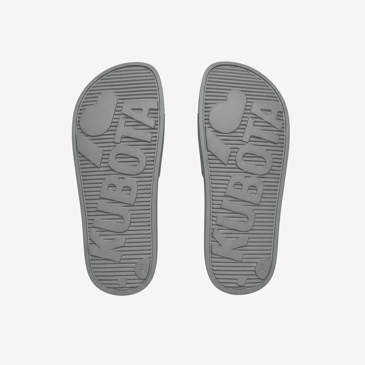 Claquettes Homme Kubota pour Piscine Edge Gris – Mules Légères 7/7