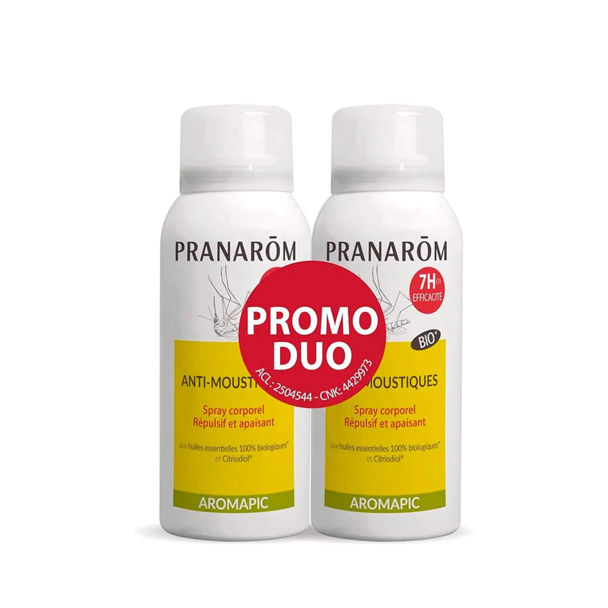 Spray corporel anti-moustiques - Famille - Bio, formule douce - Duo 1/2