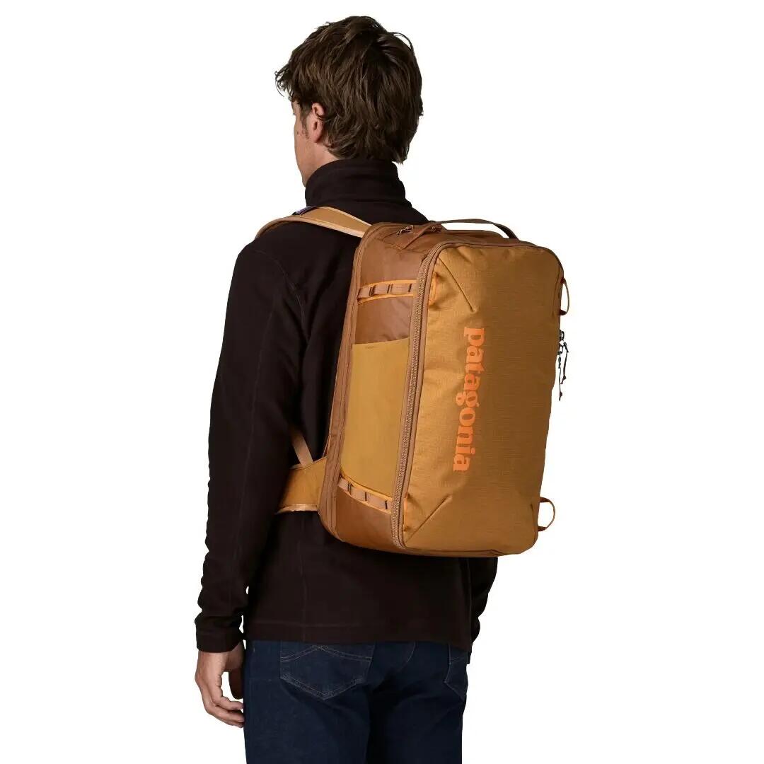 Mochila Naranja Patagonia Cinnamon Brown Hole® Mini MLC® Pack 30L Black Amplia 4/5