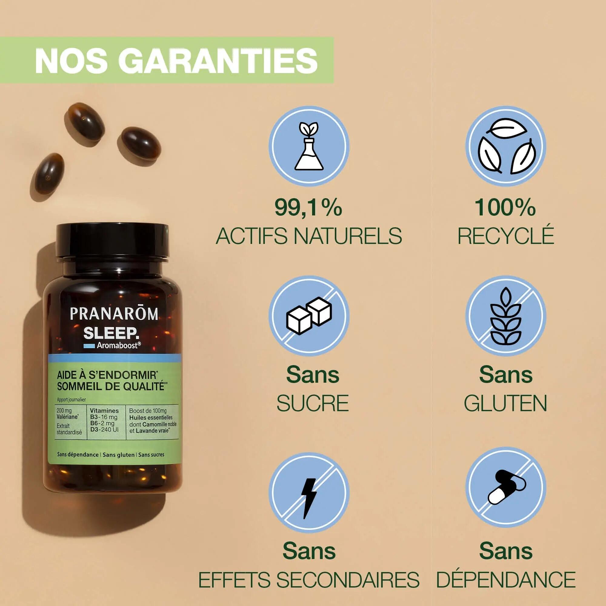 Aromaboost SLEEP - Complément sommeil 60 capsules 5/6
