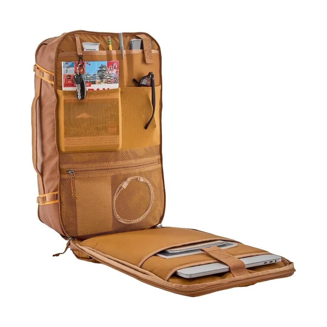 Mochila Naranja Patagonia Cinnamon Brown Hole® Mini MLC® Pack 30L Black Amplia 3/5
