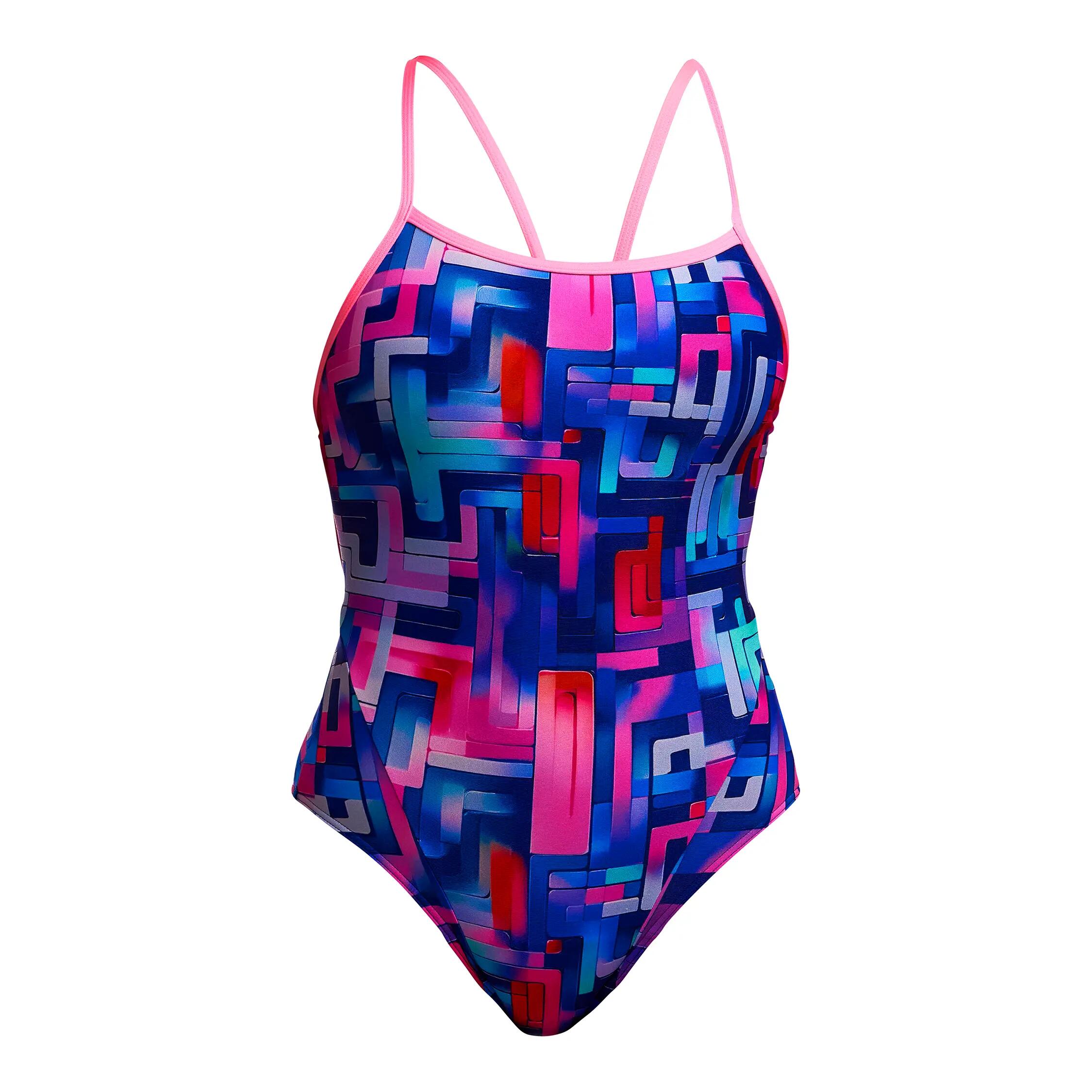 Strój do pływania menstruacyjny FUNKITA You Tubey - Swim Secure Single Strap 6/7