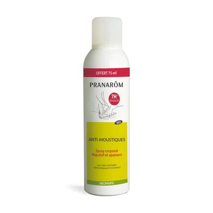 Spray corporel anti-moustiques - Unisexe - Format familial 200 ml - Bio