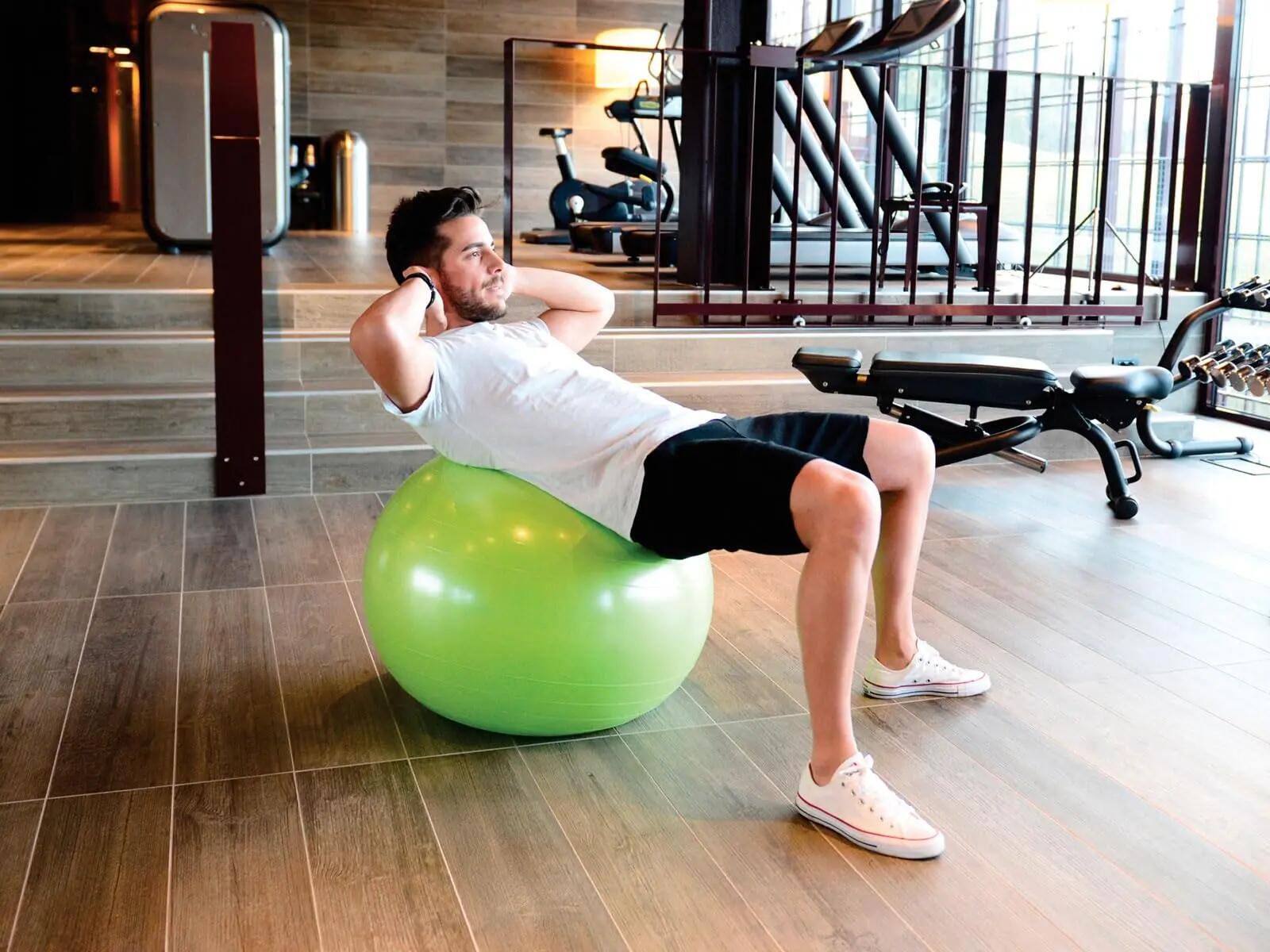 Gymnic Plus Palla fitness antiscoppio Ø 65 cm grigia 5/6