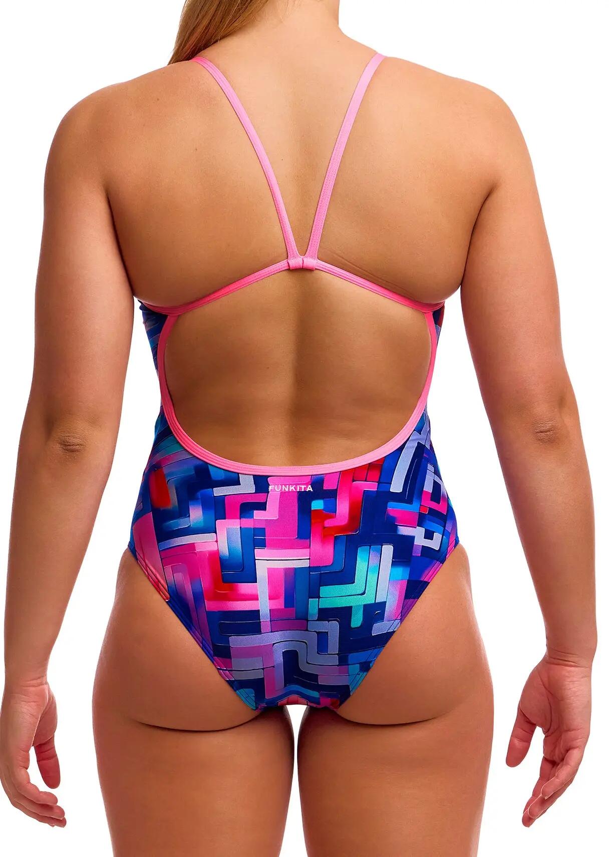 Strój do pływania menstruacyjny FUNKITA You Tubey - Swim Secure Single Strap 2/7