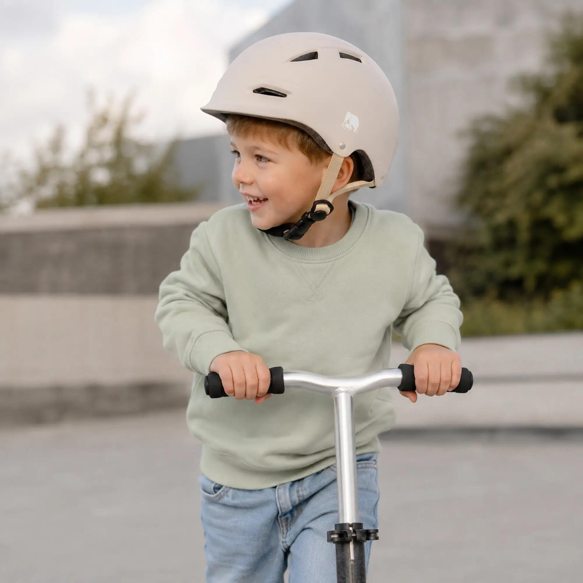 Deryan Casque Enfant - Casque de Protection - Taille S - Sable 5/5