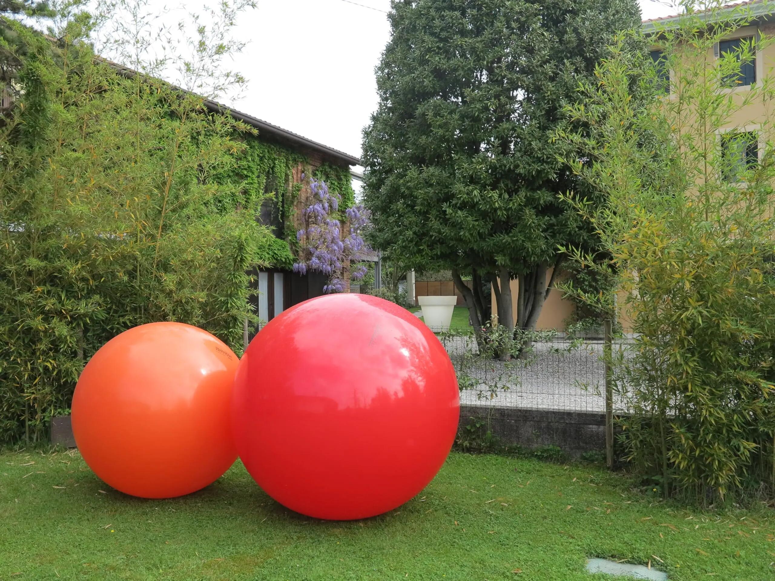 Gymnic Megaball Palla gigante gonfiabile Ø 150 cm arancione 5/5