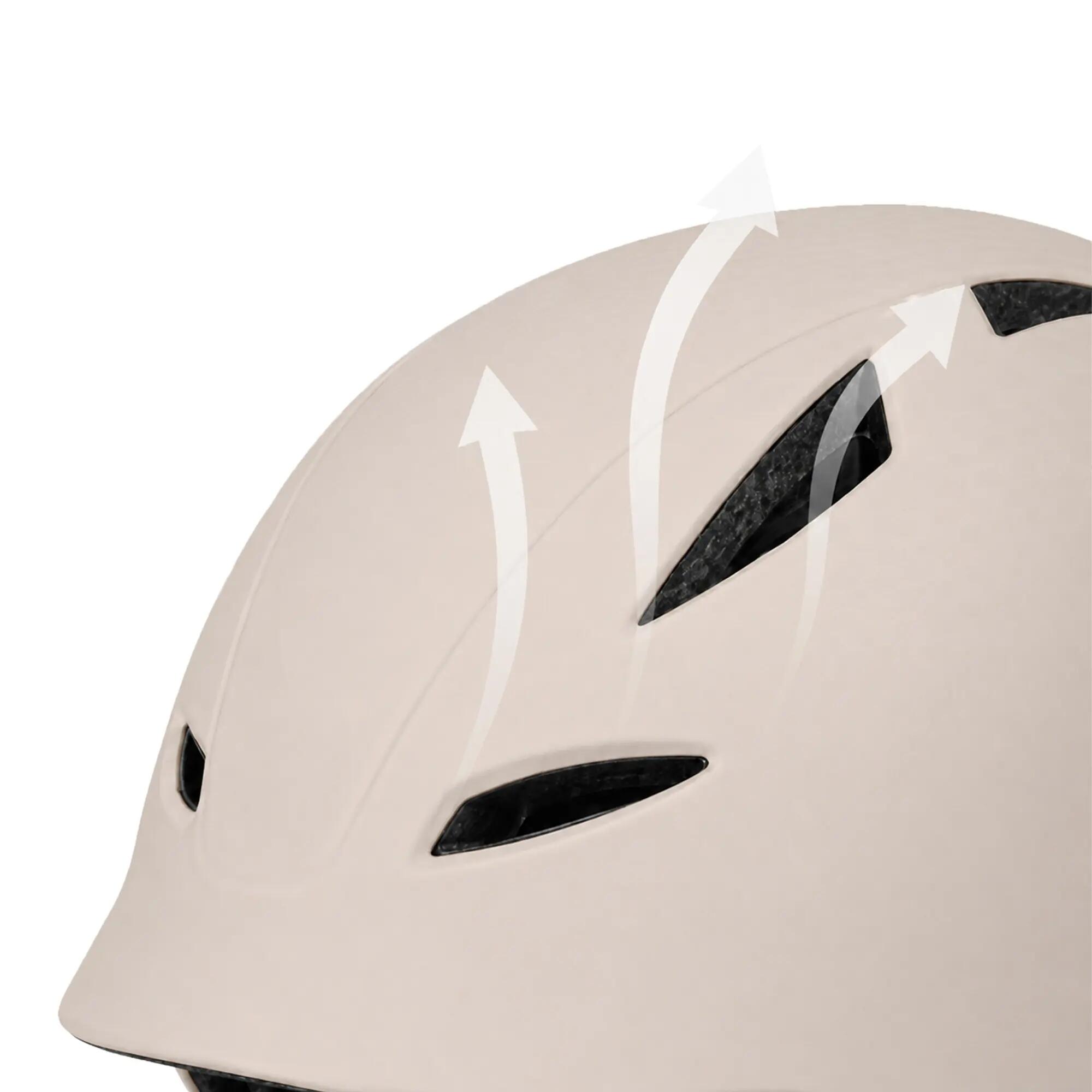 Deryan Casque Enfant - Casque de Protection - Taille S - Sable 4/5