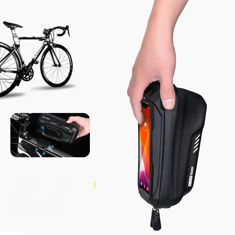 Fietstas voor frame met waterdichte touchscreen-telefoonhouder WILD MAN 5/6